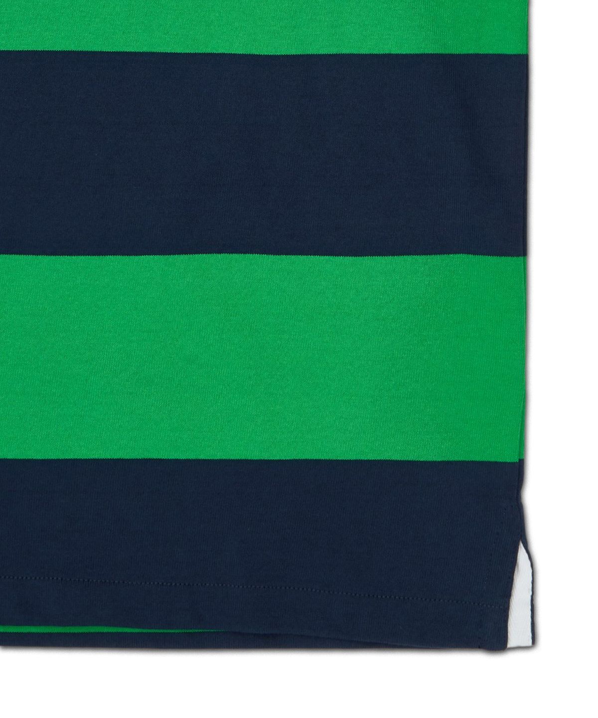 폴로 랄프 로렌(POLO RALPH LAUREN) 클래식핏 스트라이프 저지 럭비 셔츠-네이비