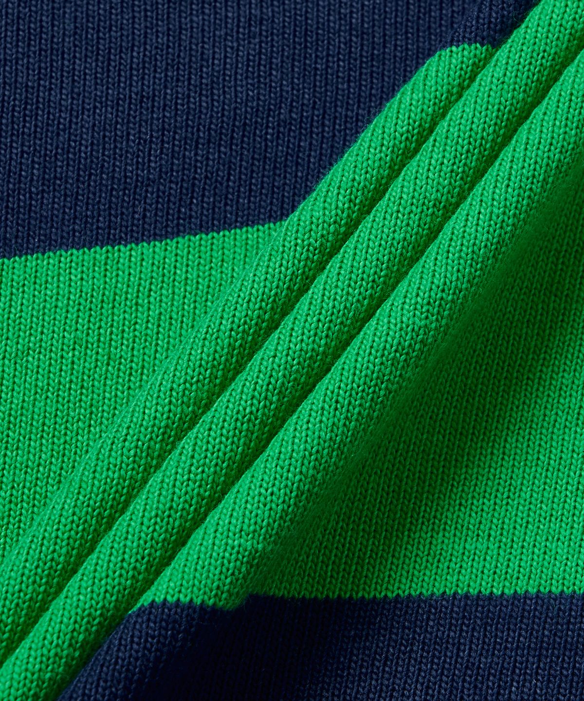 폴로 랄프 로렌(POLO RALPH LAUREN) 클래식핏 스트라이프 저지 럭비 셔츠-네이비