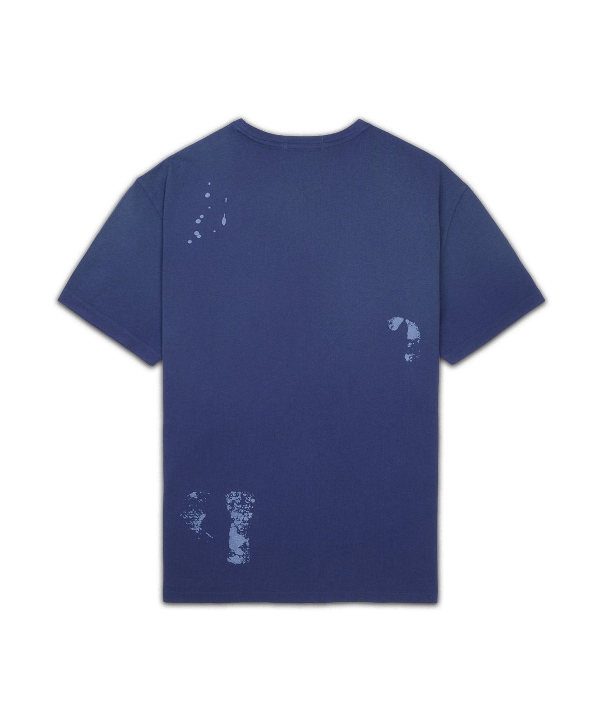 폴로 랄프 로렌(POLO RALPH LAUREN) 클래식핏 저지 그래픽 티셔츠-블루
