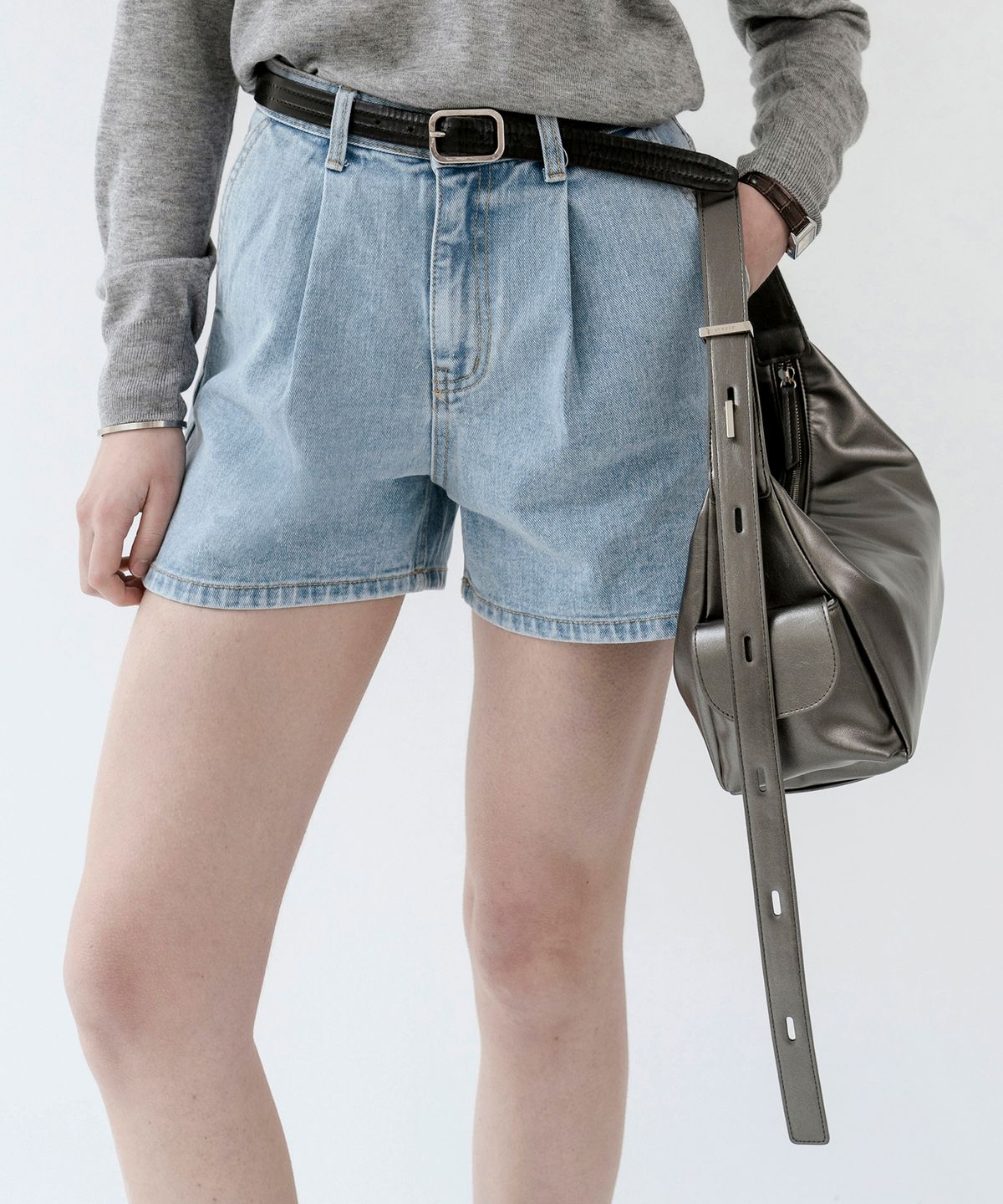 앤오즈(ANODDS) POTI pocket hobo bag 2 color