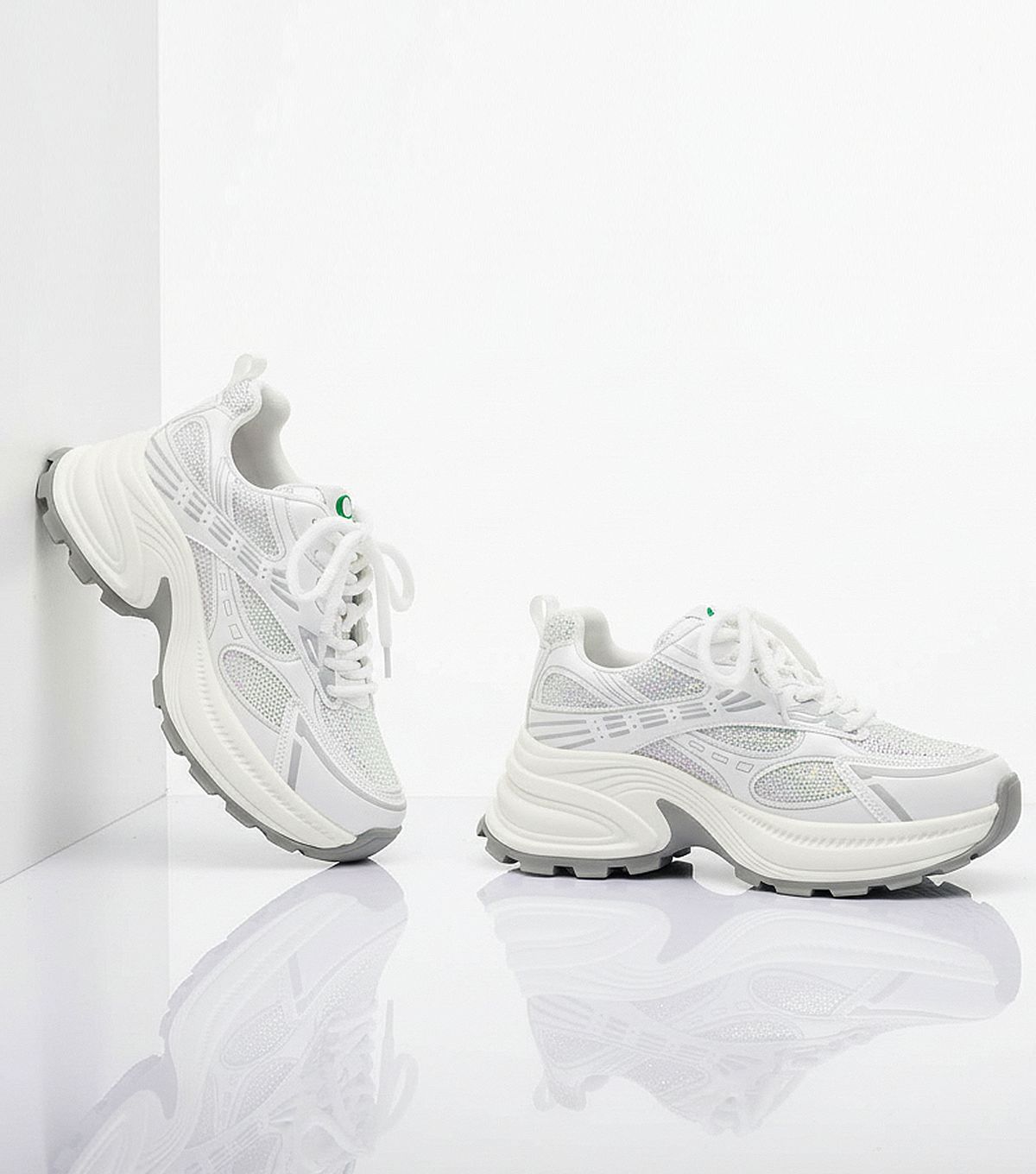 클립(CLLIB) COSHER 스탠딩 스니커즈 6.5CM-CL0701 (2color)