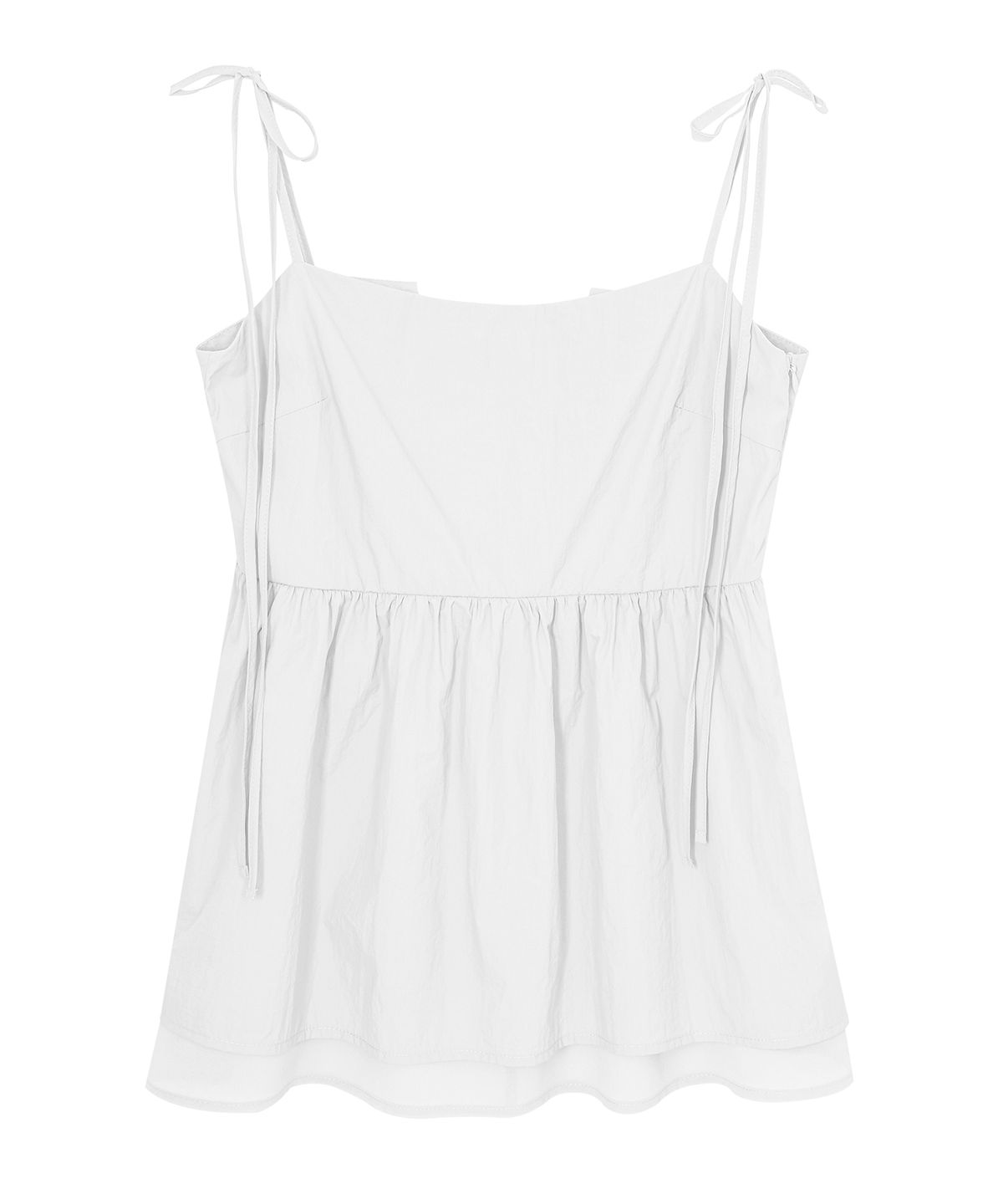 비바셔스(VIVACIOUS) Ribbon Strap Prill Sleeveless - 3COL