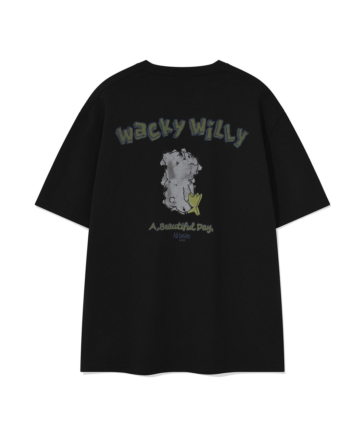 와키윌리(WACKY WILLY) 폰테 키키 반팔 티셔츠 (3 colors)