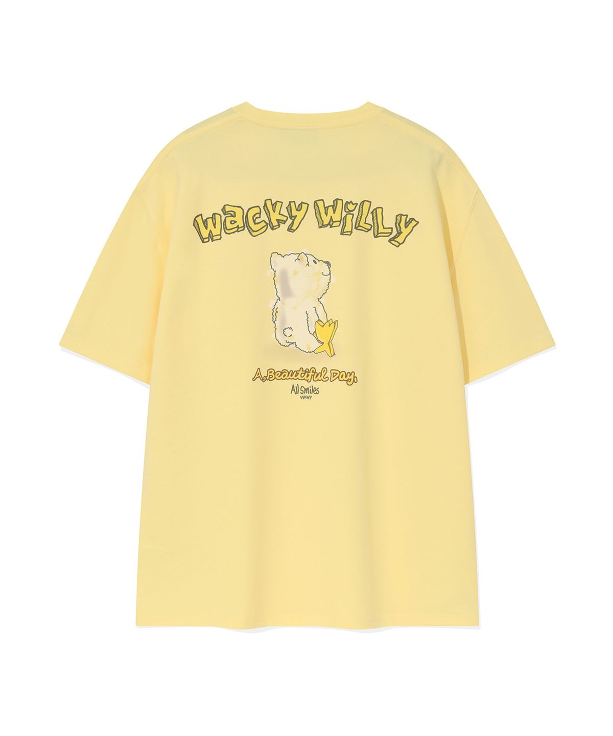 와키윌리(WACKY WILLY) 폰테 키키 반팔 티셔츠 (3 colors)
