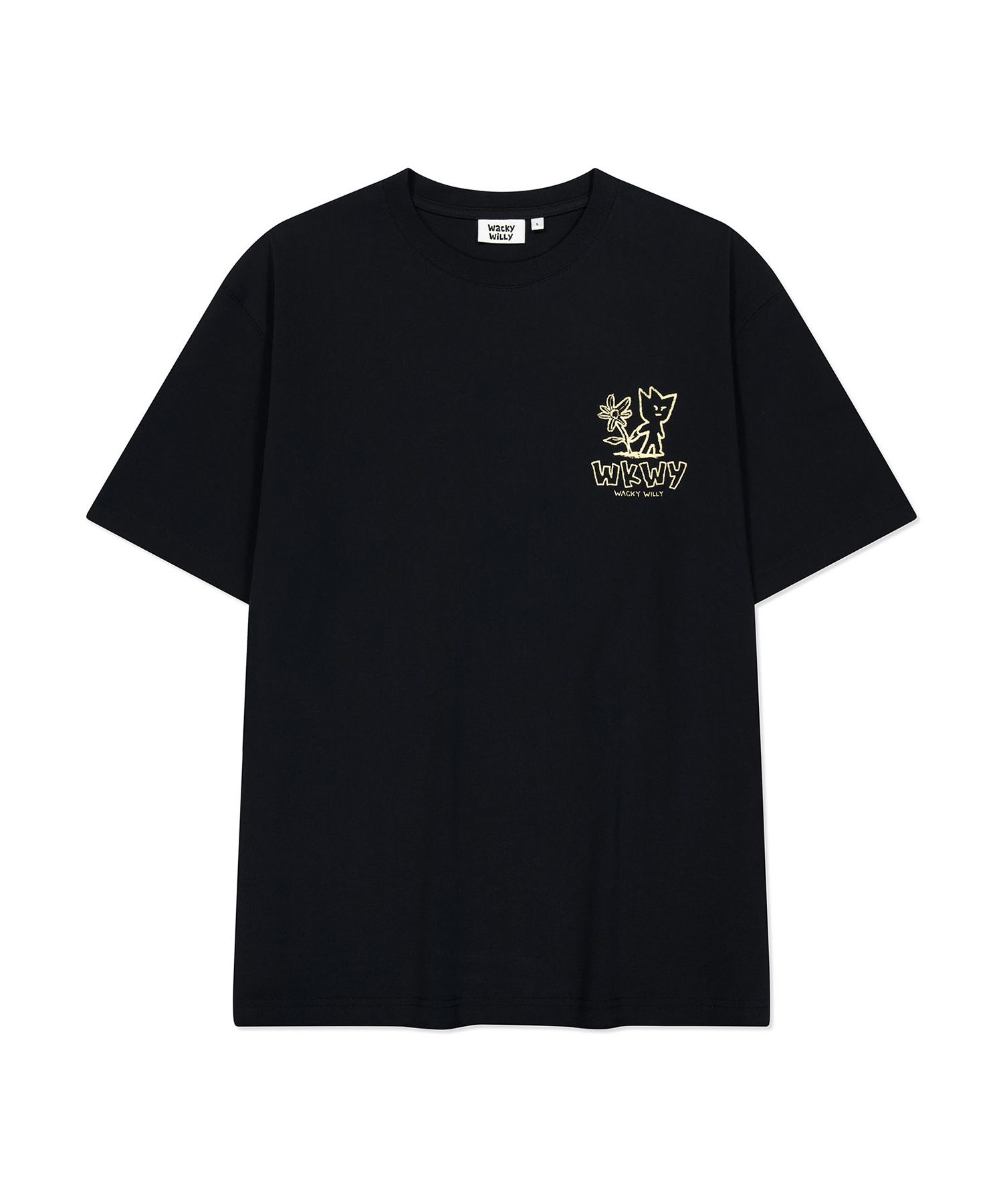 【WACKY WILLY】Sketch graphic short sleeve t-shirt R6499 MUSINSA | WACKY WILLY Sketch Graphic Short Sleeve T-Shirt (3