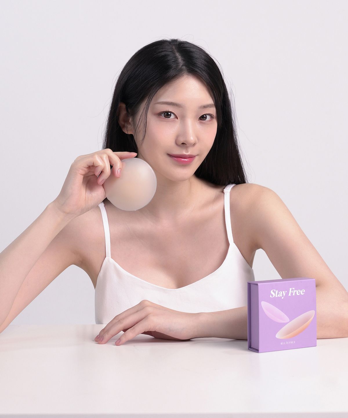 릴리프리(RELIEFREE) 스테이 프리 니플패치 누브라 실리콘 패드