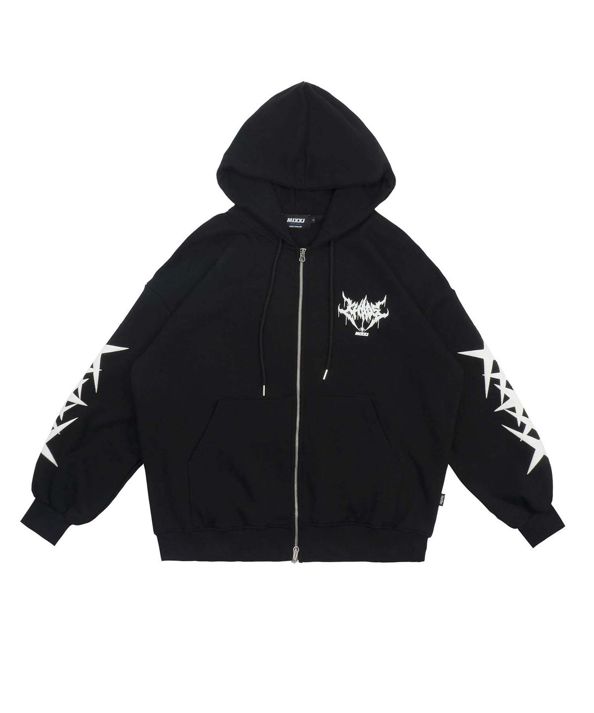 믹쓰제이(MIXXJ) BAT HOOD ZIP-UP (BLACK)
