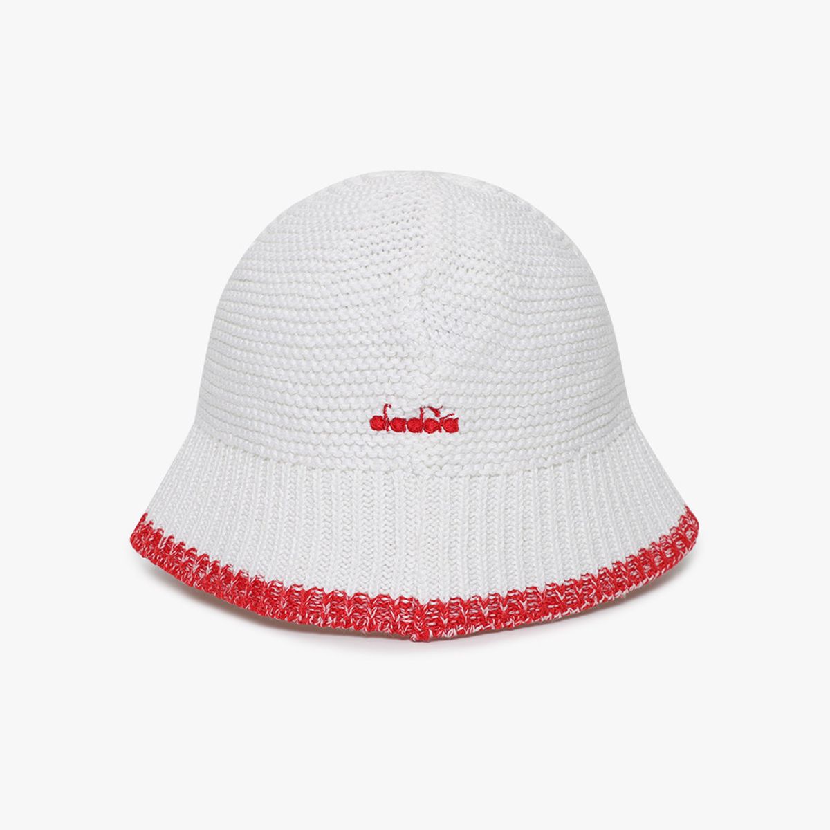 디아도라(diadora) 니트 버킷햇 IVORY