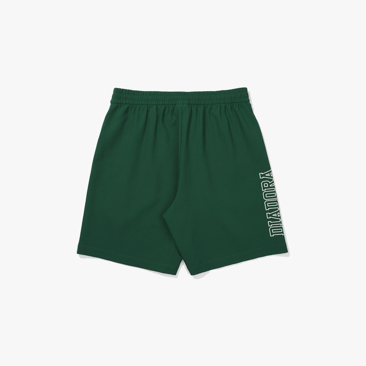 디아도라(diadora) 로고 시어서커 하프팬츠 GREEN