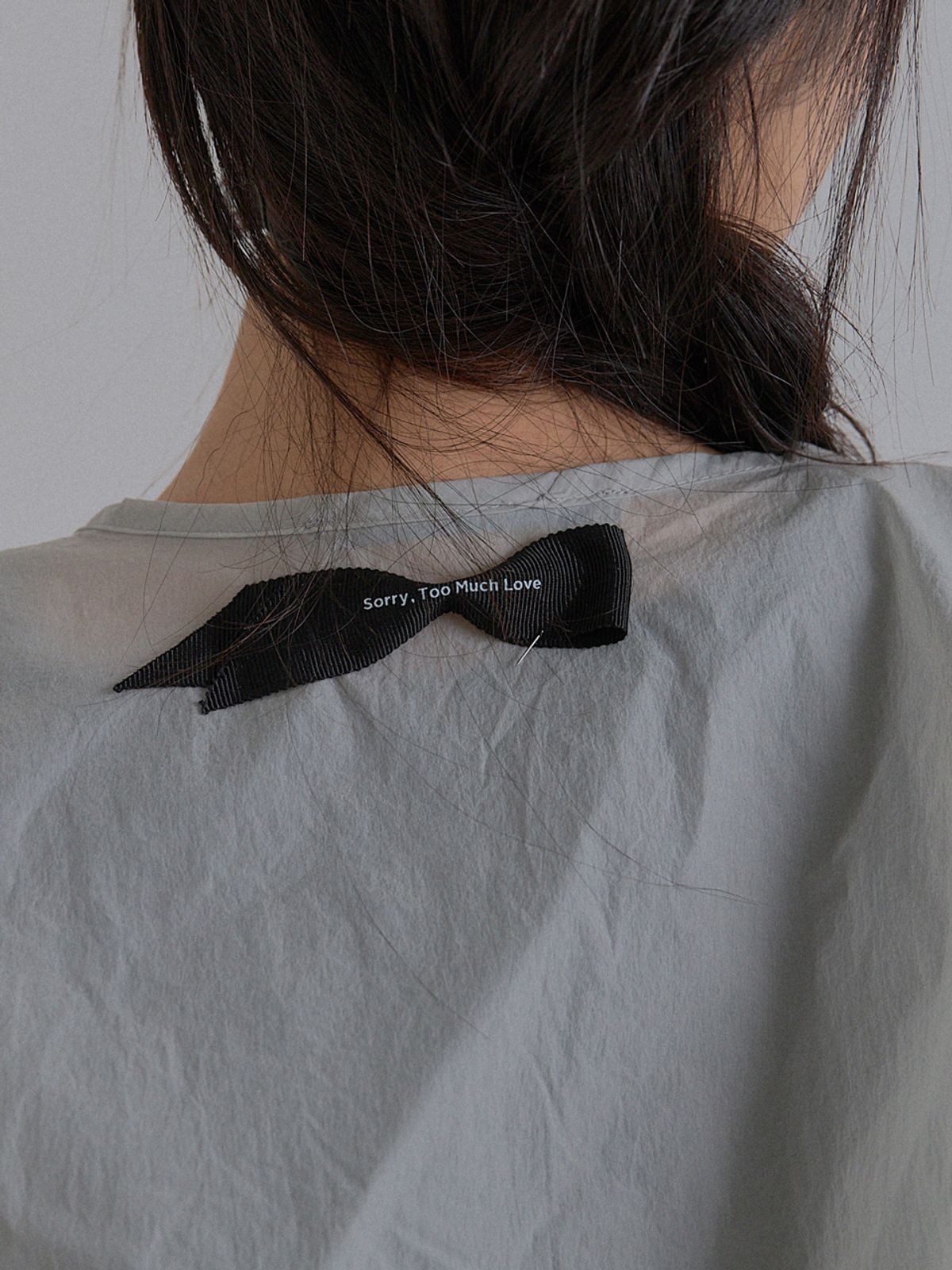 쏘리, 투 머치 러브(SORRY, TOO MUCH LOVE) Cotton Candy Wind Sheer Jacket_Gray