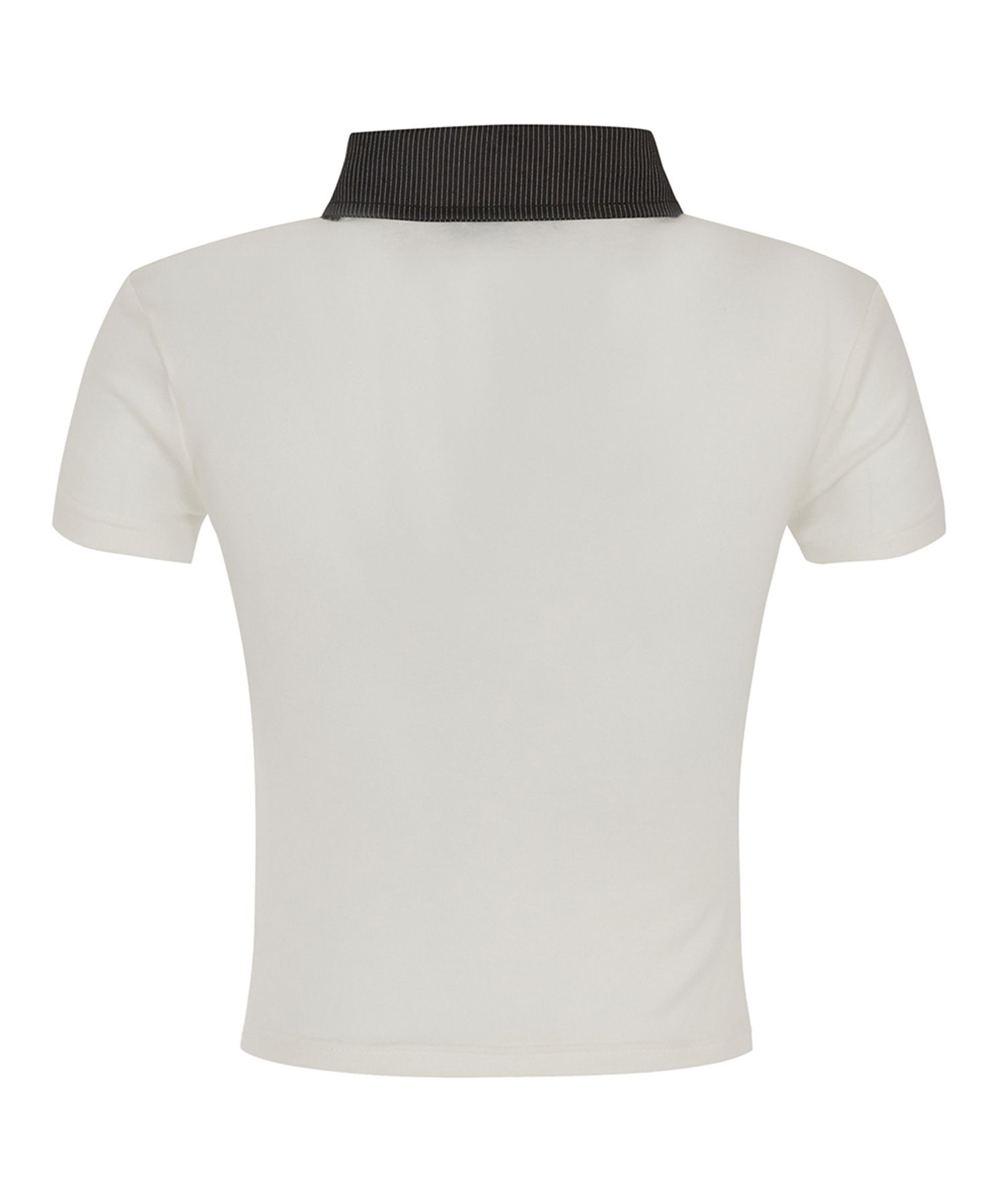 ★ILLIGO★ PREPPY COLOR BLOCK RIBBON SHIRT MUSINSA | ILLIGO Preppy color block ribbon shirt white