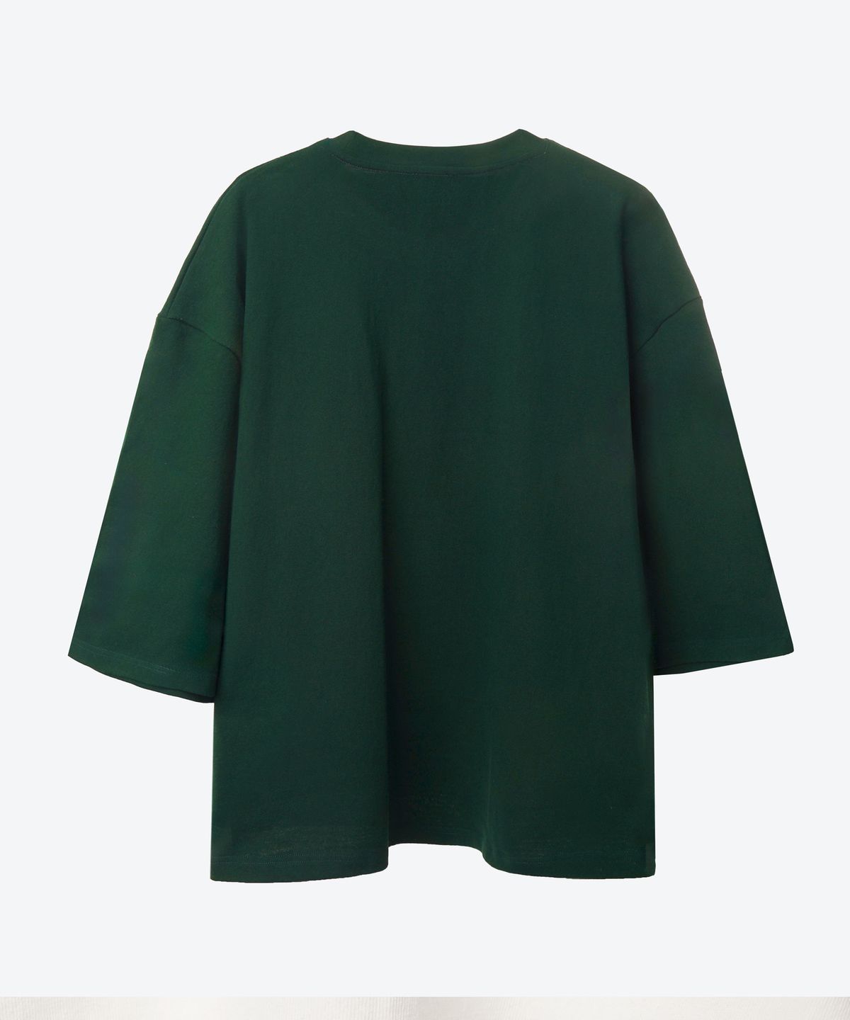 언티지(UNTAGE) 로고 프린트 케이프 반팔 티셔츠[Green(UNISEX)]_UTT-ST36