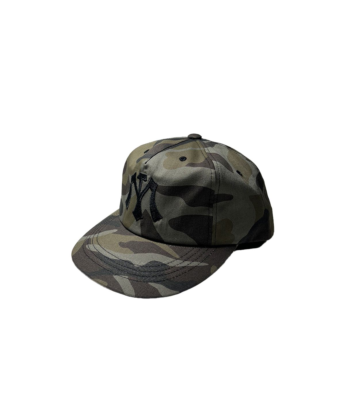 땡스메시아(THANKS MESSIA) TM YANKEES LOGO CAP-OLIVE