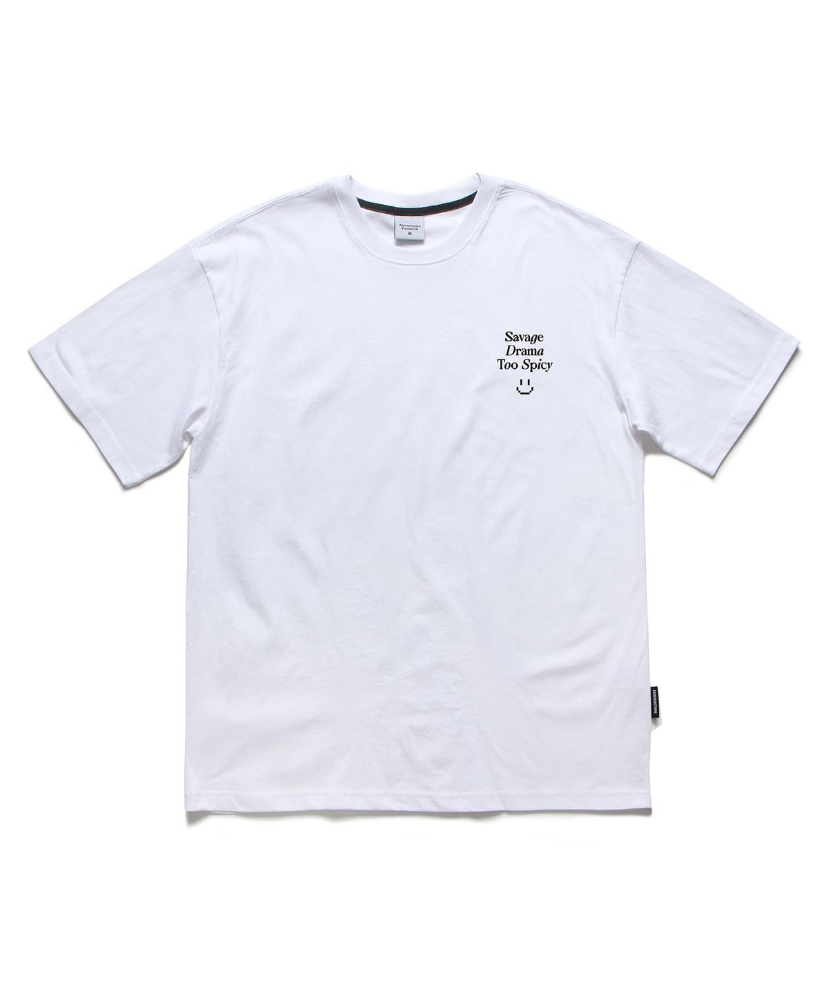 앱놀머씽(ABNORMALTHING) 스파이시 오버핏 티셔츠 블랙 (SPICY T-SHIRT BLACK)