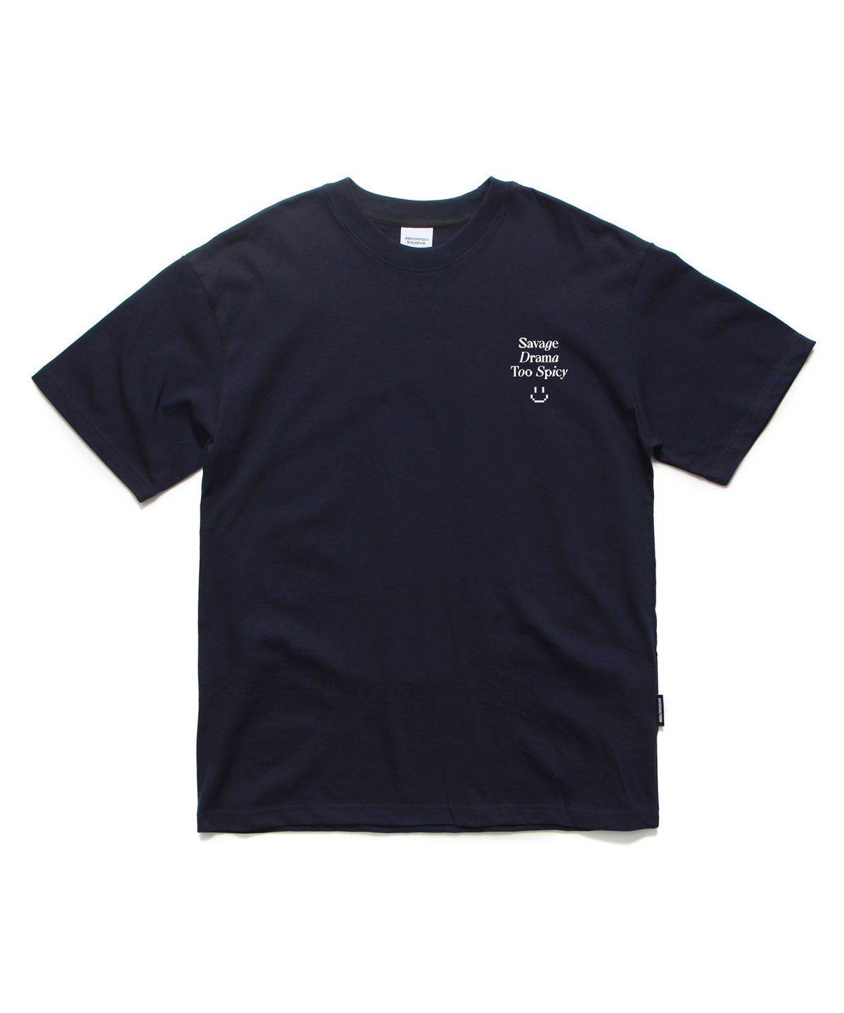앱놀머씽(ABNORMALTHING) 스파이시 오버핏 티셔츠 블랙 (SPICY T-SHIRT BLACK)
