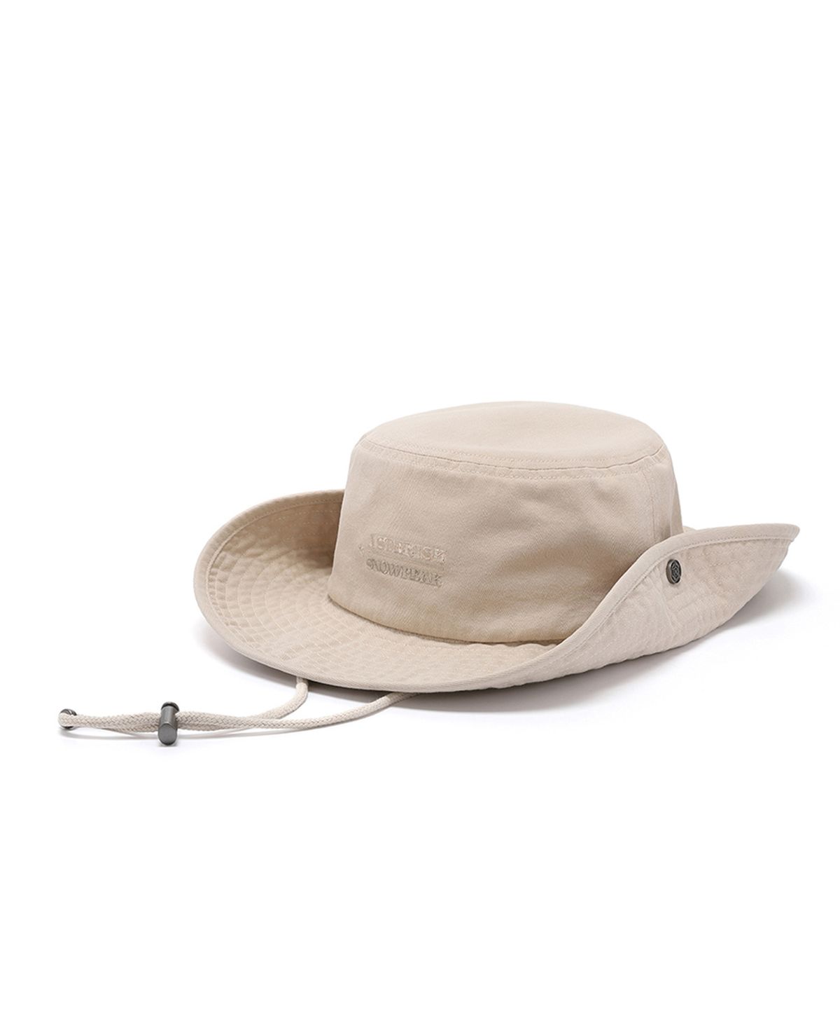 스노우피크 어패럴(SNOWPEAK APPAREL) 클랜드 와이드 햇 (S25SUFHA36) Light Beige