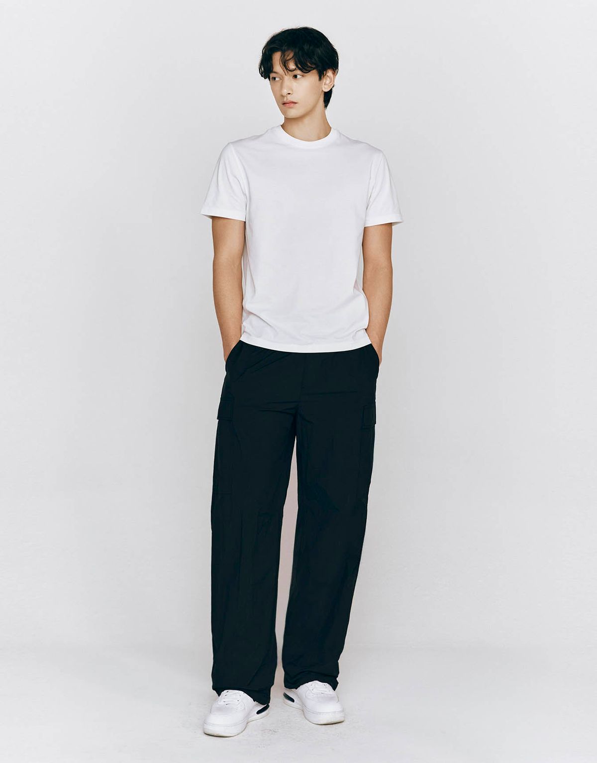 지오다노(GIORDANO) 나일론 파라슈트 카고 팬츠 115536 [3color]