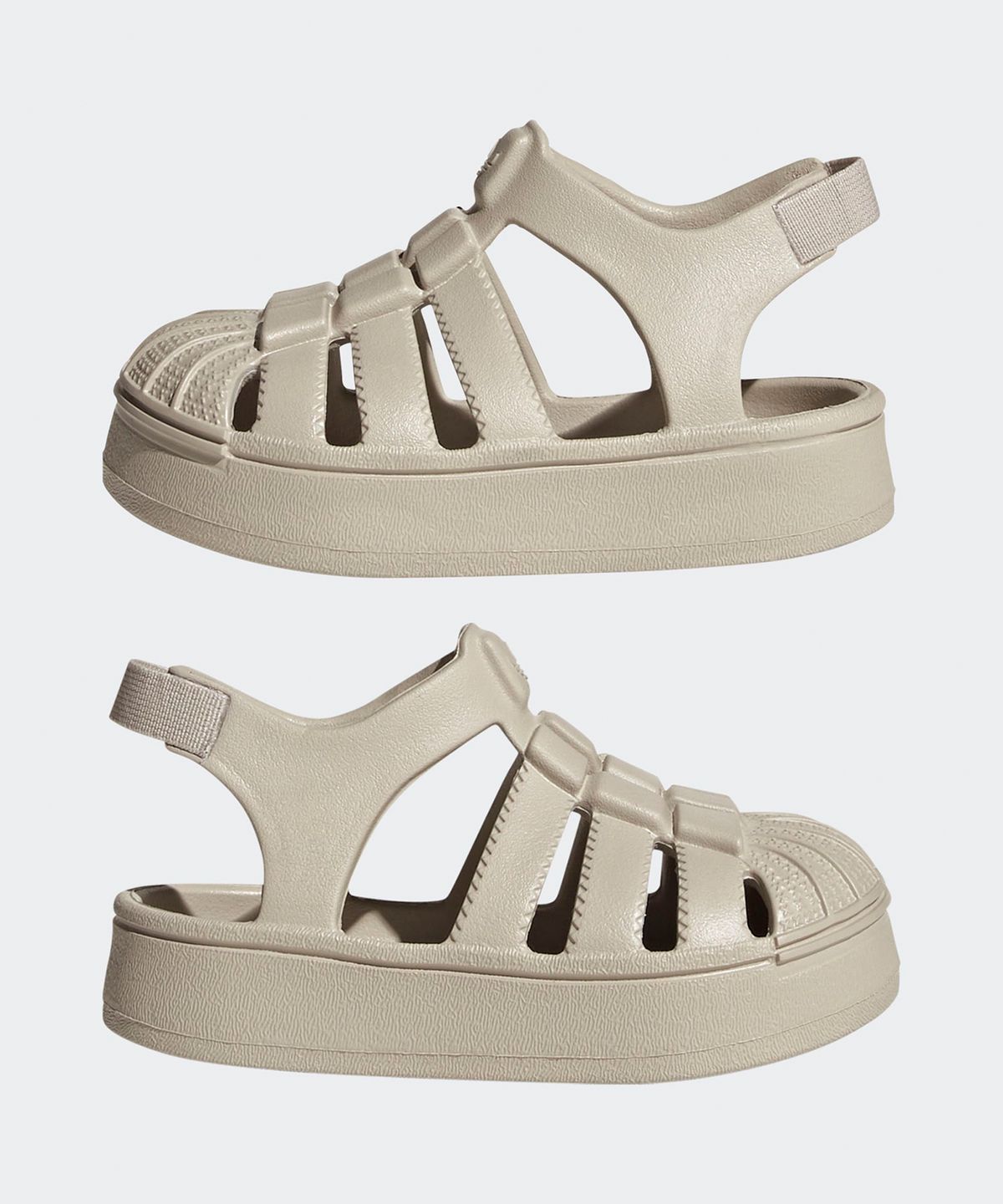 아디다스 키즈(ADIDAS KIDS) 슈퍼스타 샌들 인펀트 - 베이지 / JI2804