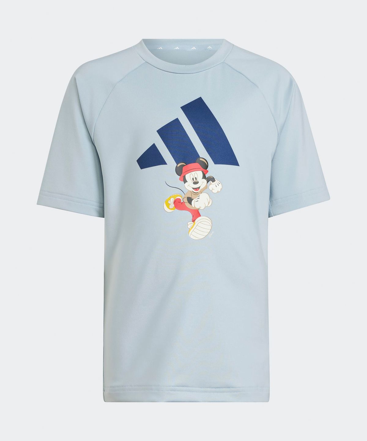 아디다스 키즈(ADIDAS KIDS) 아디다스 X 디즈니 미키마우스 쇼츠 티 세트 키즈 - 블루 / JF3621