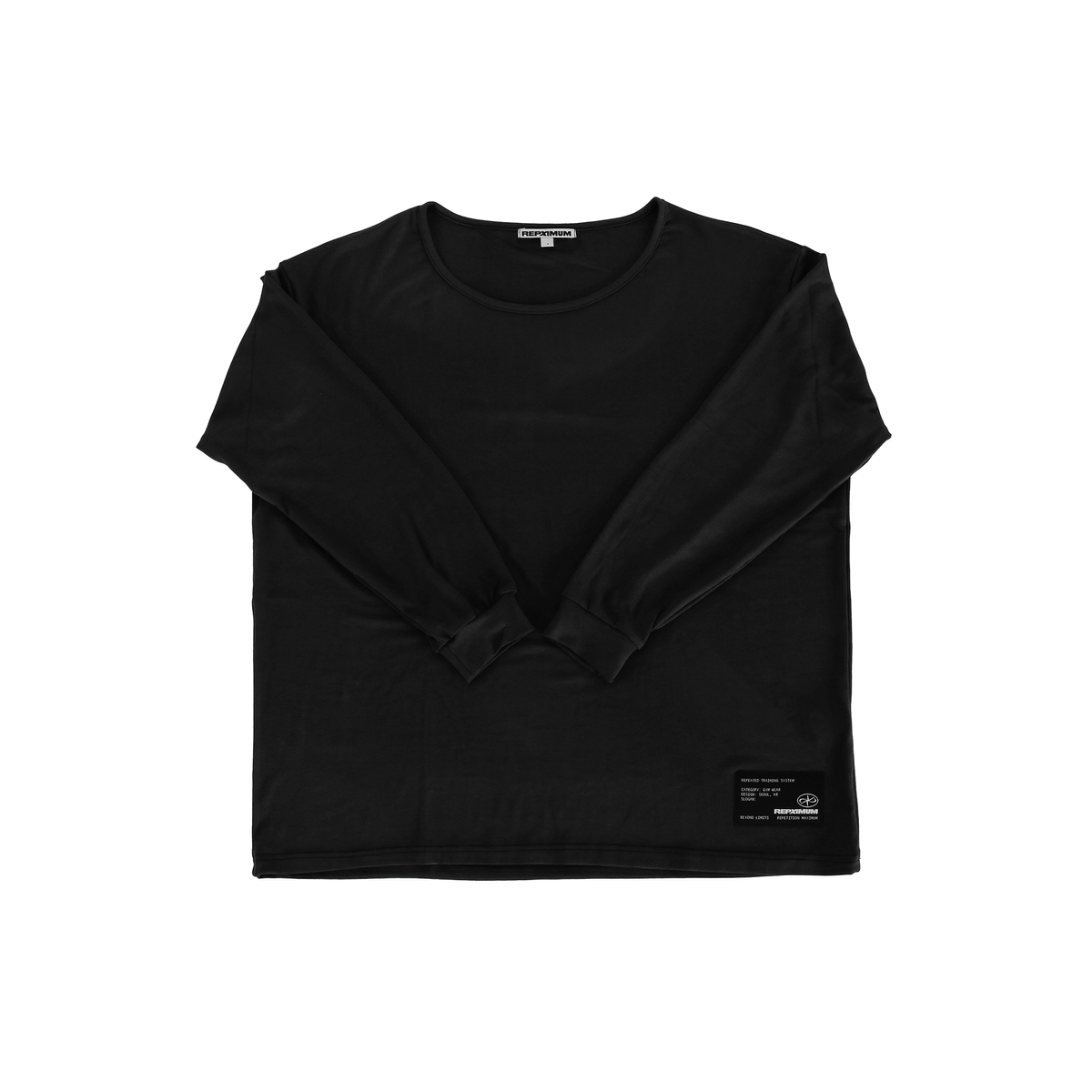 렙시멈(REPXIMUM) 루즈핏 와이드 U넥 롱슬리브 (4Colors)