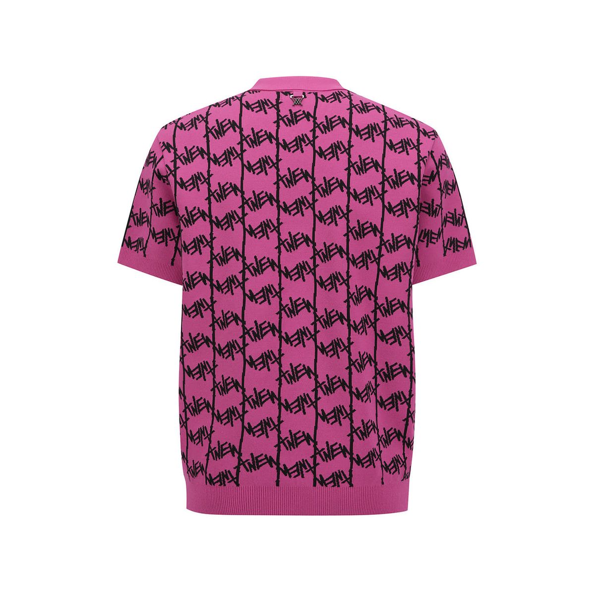 어뉴골프(ANEW GOLF) MEN SM LOGO PATTERN SHORT SLEEVE SWEATER_HP