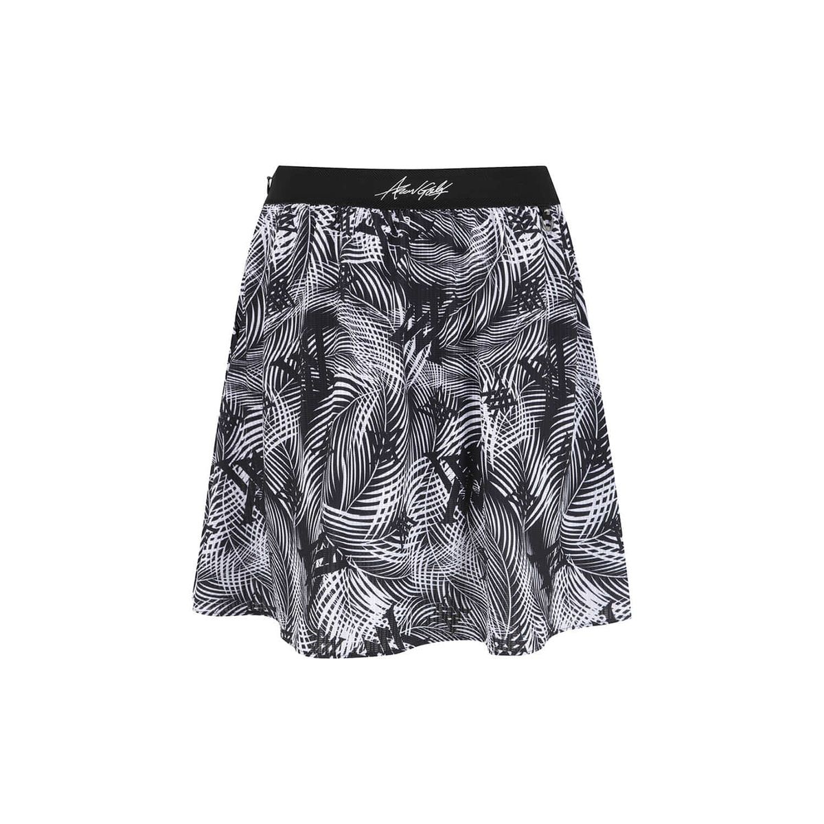 어뉴골프(ANEW GOLF) WOMEN SM BAND FLARE SKIRT_BK