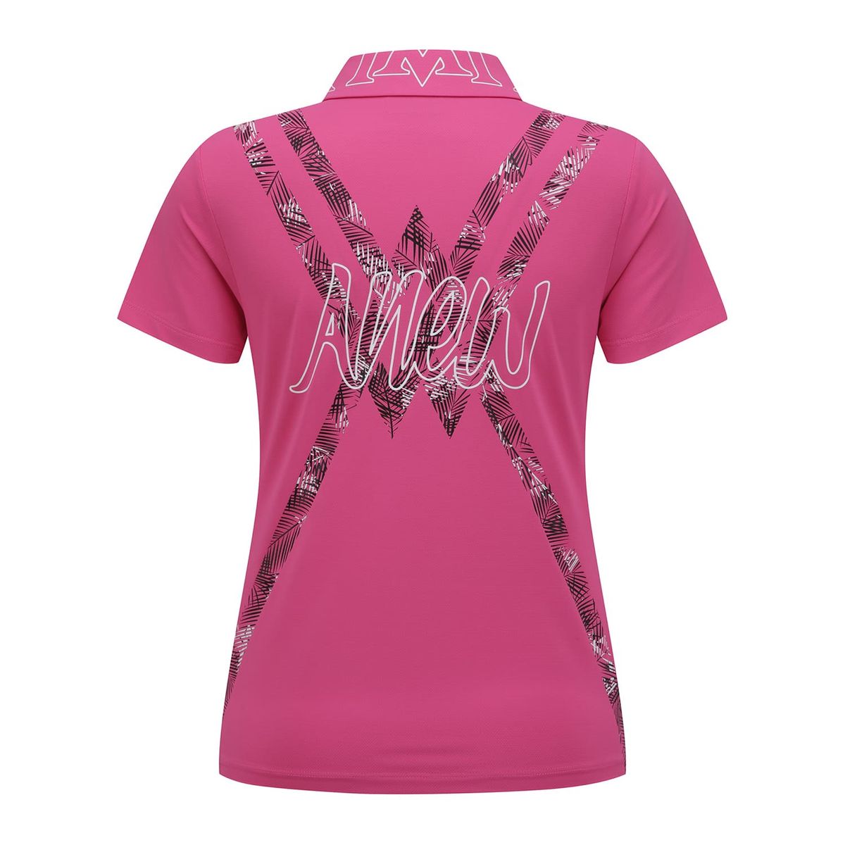 어뉴골프(ANEW GOLF) WOMEN SM NEW SIGNATURE LOGO SHORT T-SHIRT_HP