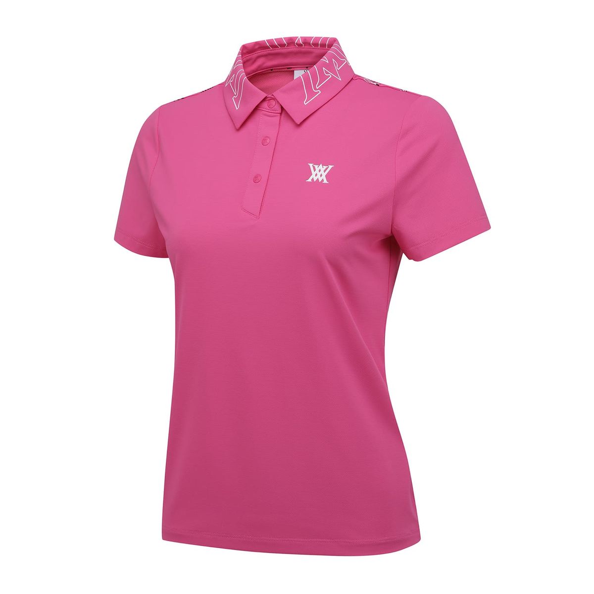 어뉴골프(ANEW GOLF) WOMEN SM NEW SIGNATURE LOGO SHORT T-SHIRT_HP