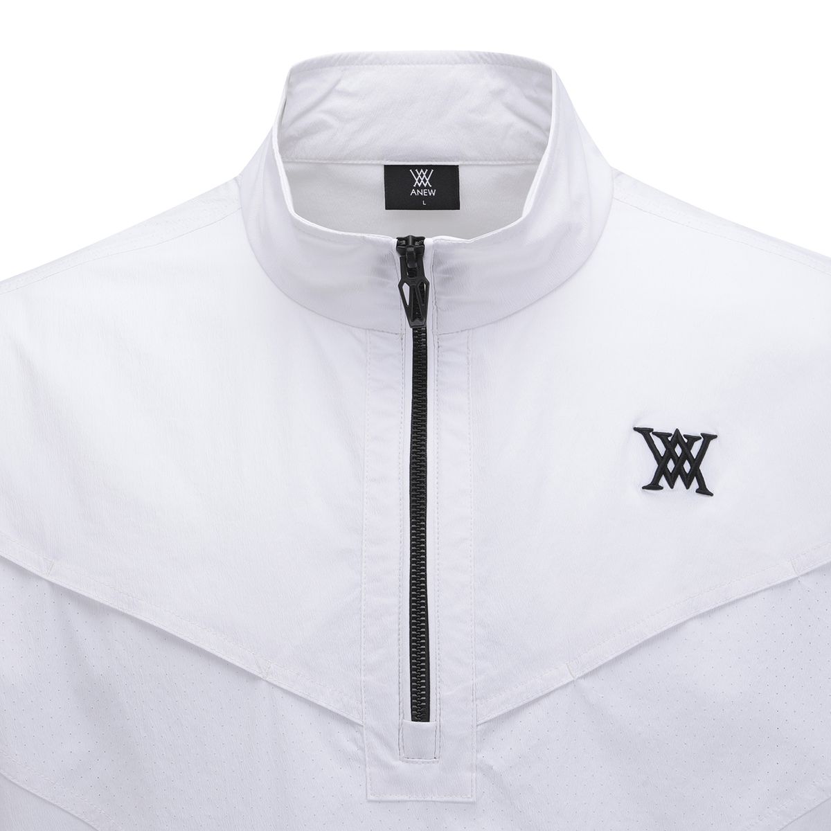 어뉴골프(ANEW GOLF) MEN SM SHORT SLEEVE ANORAK JACKET_WH