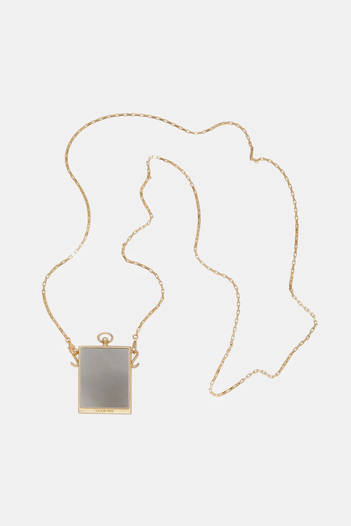 쿠론(COURONNE) Reve Mini Mirror Chain Charm_RCAEX25157GDX