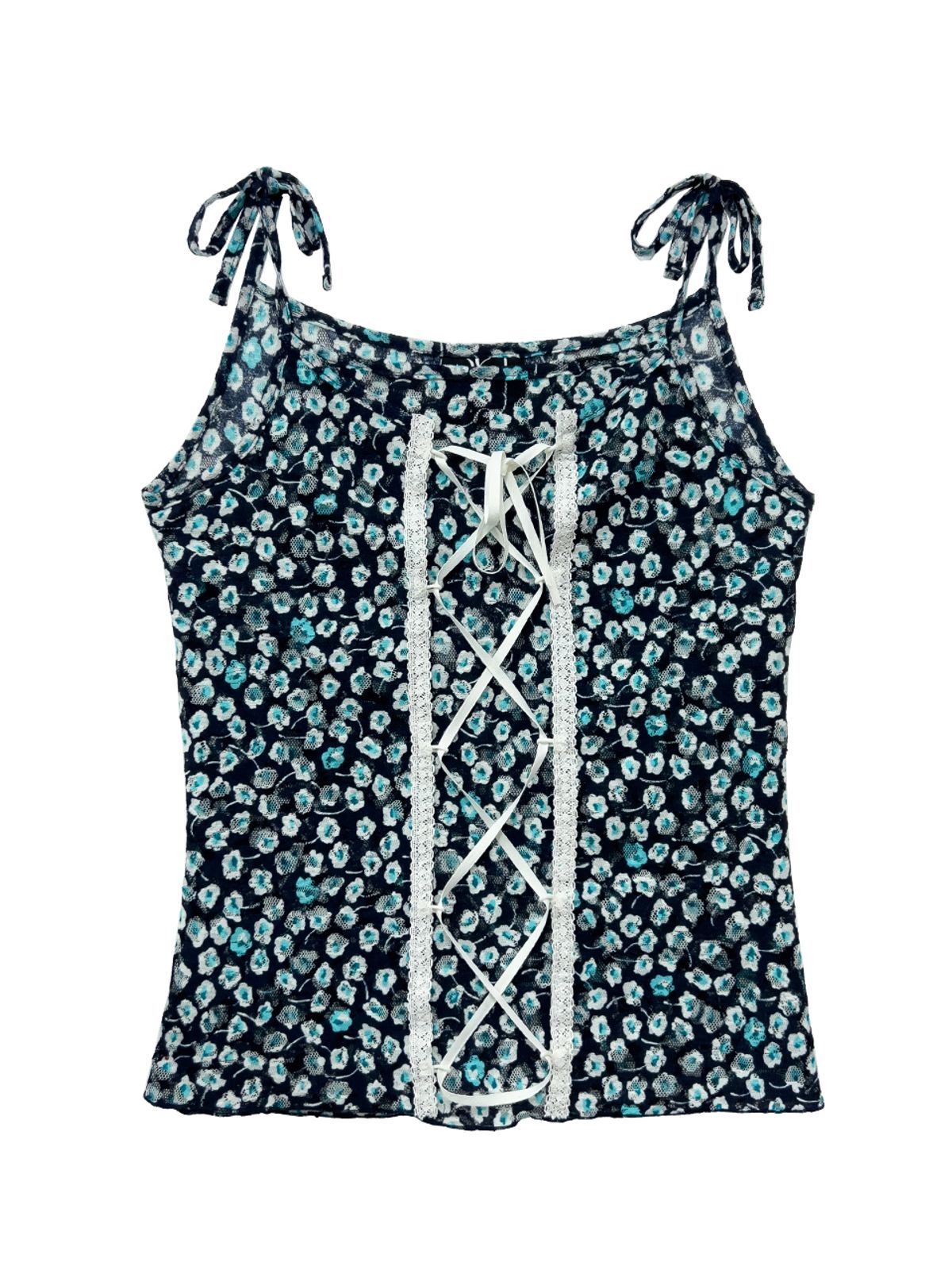 쎄쎄쎄(SETSETSET) SARA LACE UP SLEEVELESS