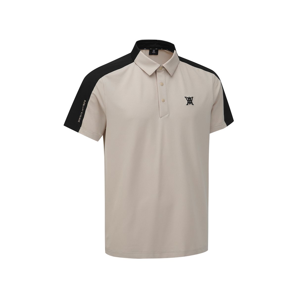 어뉴골프(ANEW GOLF) MEN SM BLOCK POINT SHORT T-SHIRT_LE