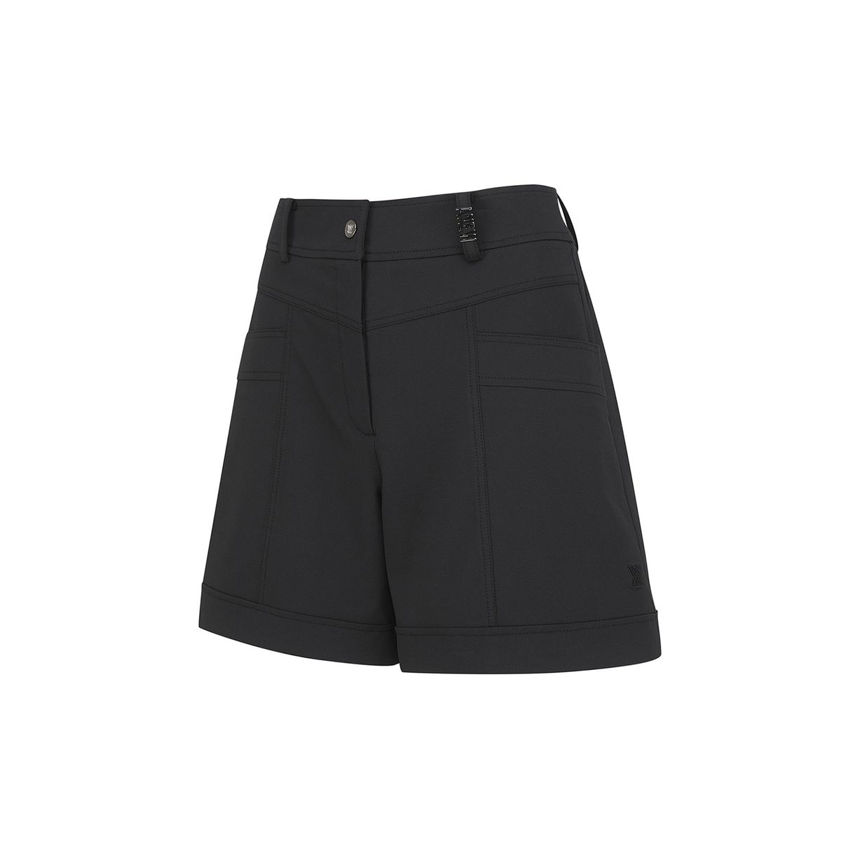 어뉴골프(ANEW GOLF) WOMEN SM CARGO HALF PANTS_BK