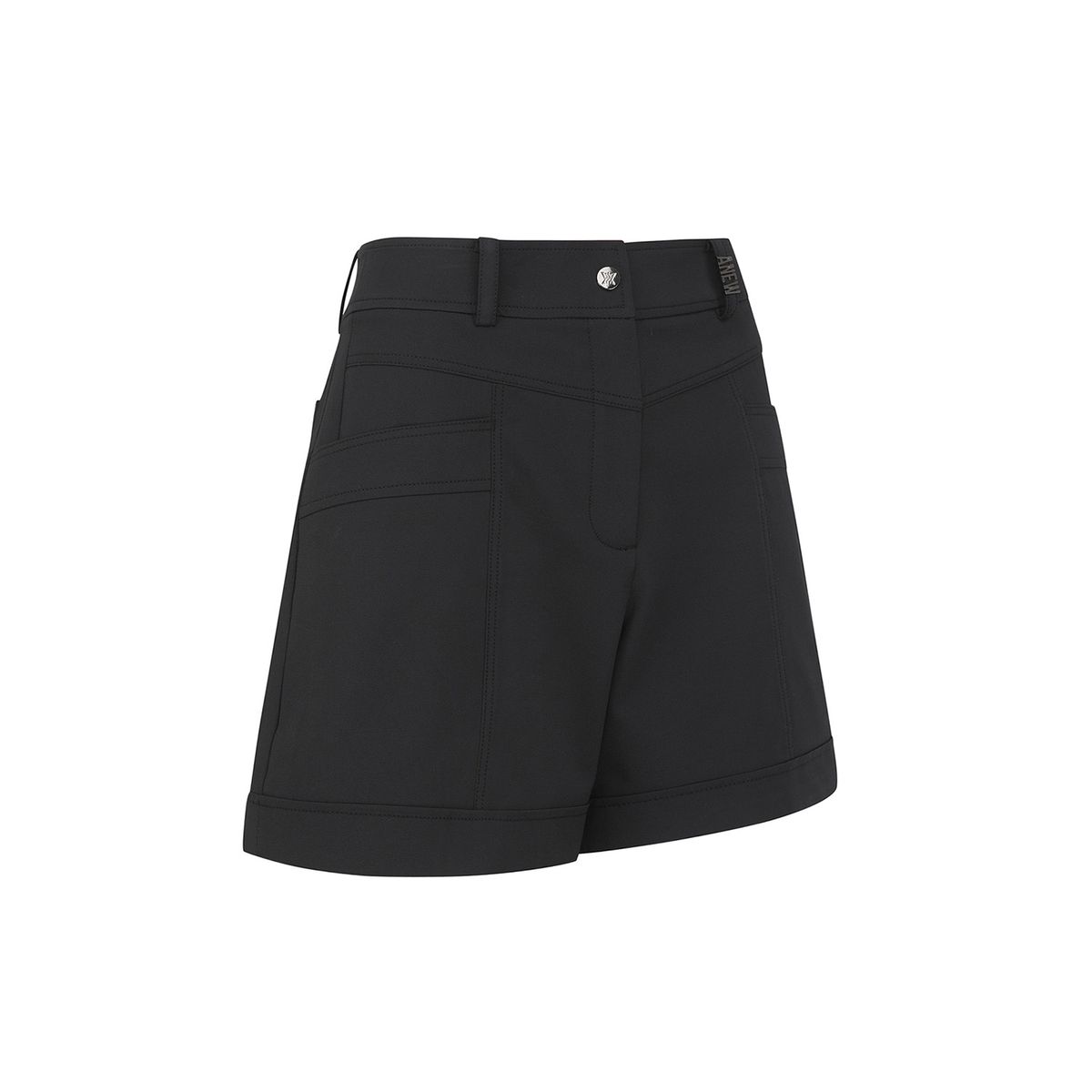 어뉴골프(ANEW GOLF) WOMEN SM CARGO HALF PANTS_BK