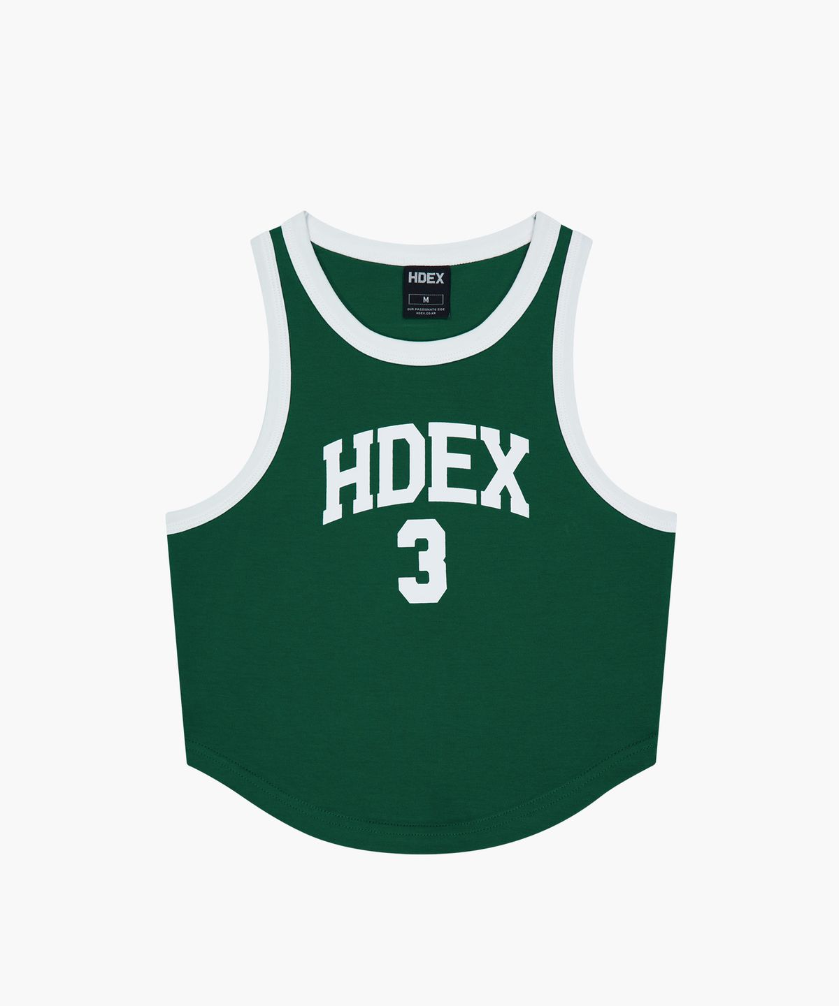 에이치덱스(HDEX) 우먼스 3 에디션 크롭 탱크탑 (Green)
