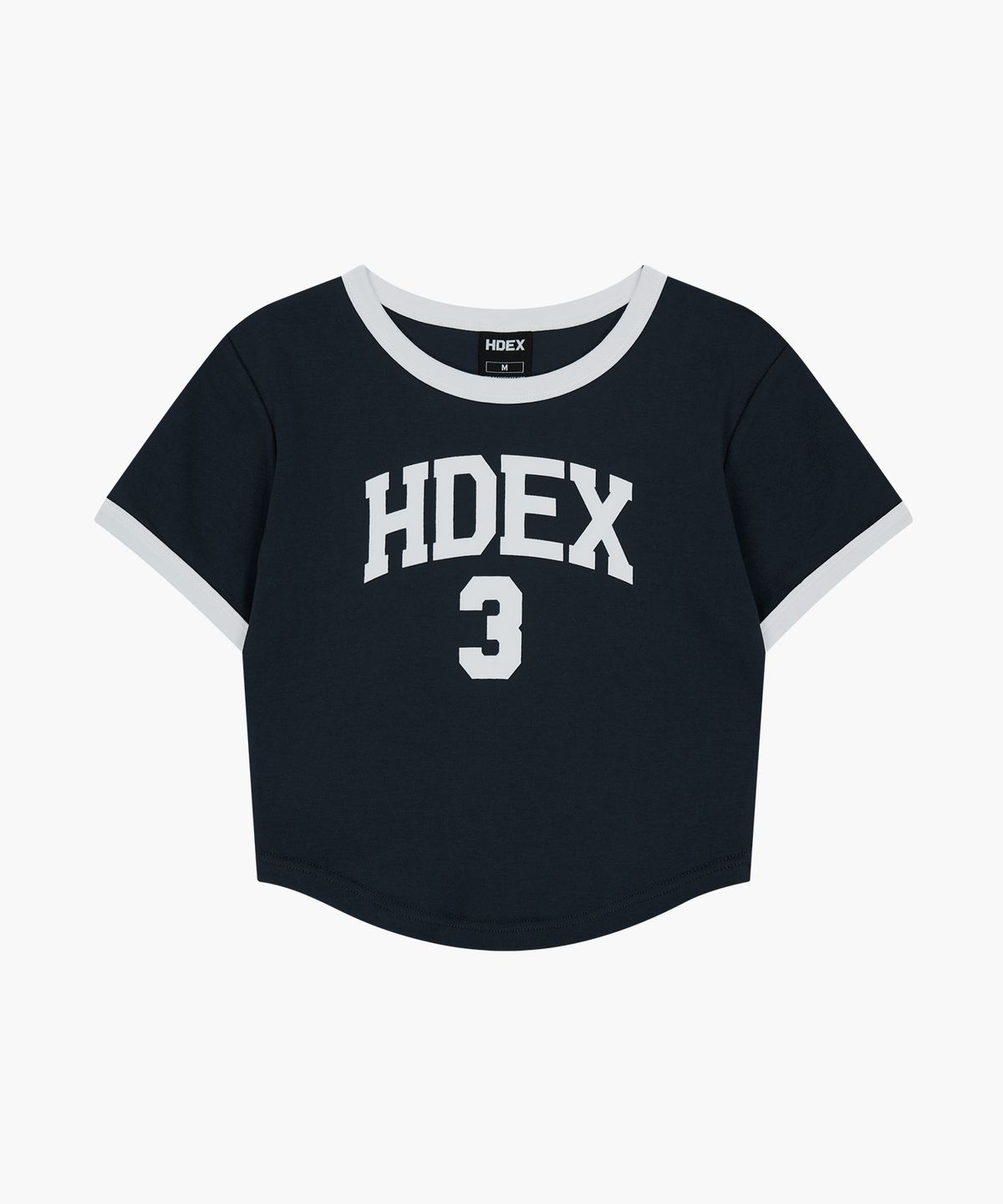 에이치덱스(HDEX) 우먼스 3 에디션 크롭 숏 슬리브 (Navy)