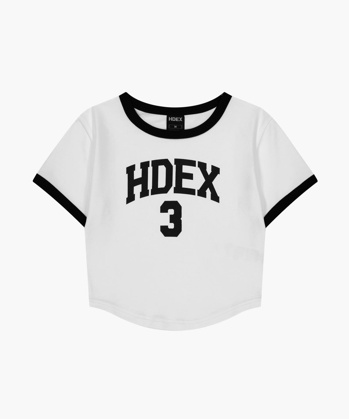 에이치덱스(HDEX) 우먼스 3 에디션 크롭 숏 슬리브 (White)
