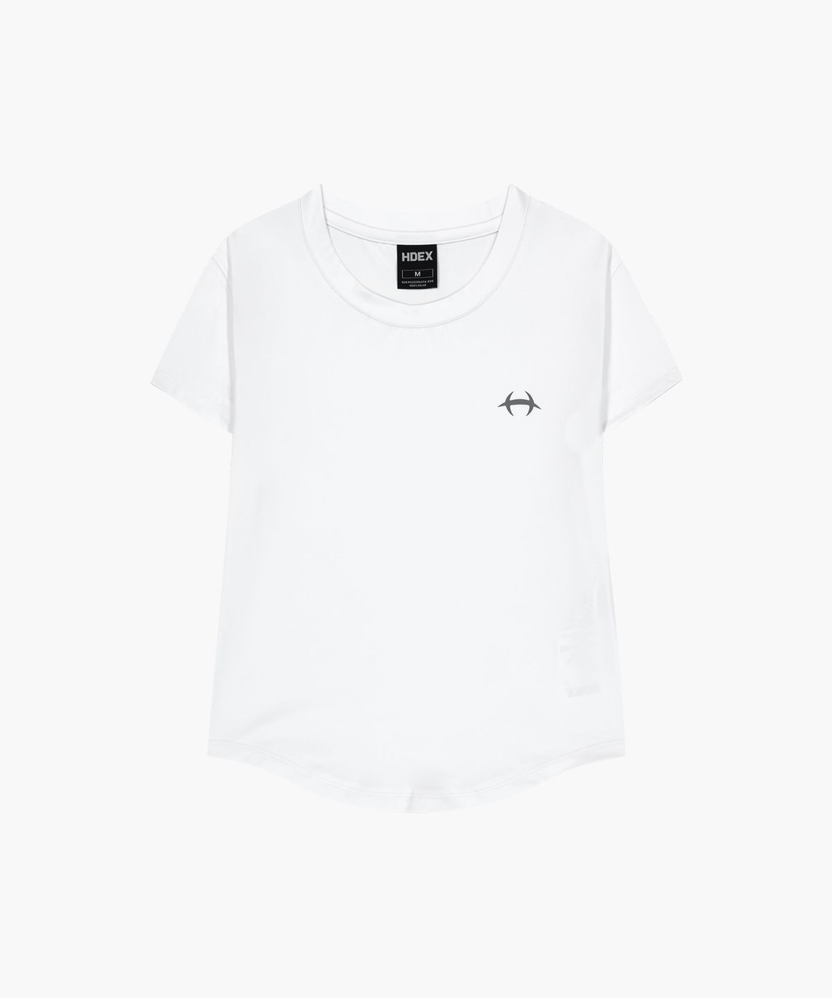 에이치덱스(HDEX) 우먼스 소프트 슬림핏 숏 슬리브 (White)