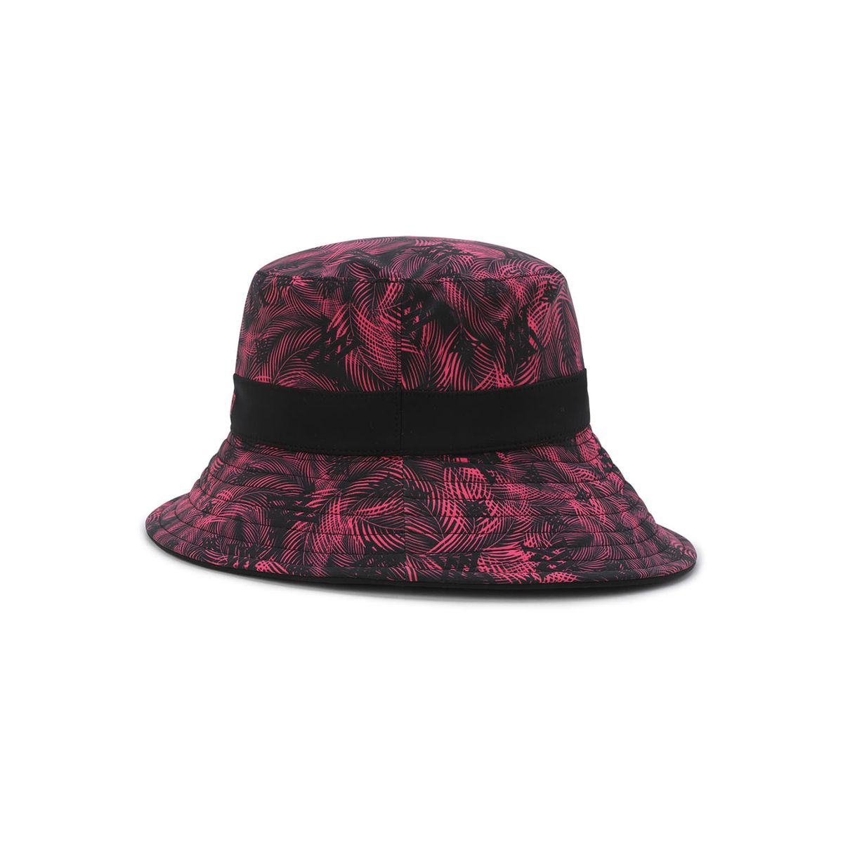 어뉴골프(ANEW GOLF) UNI TROPICAL PATTERN REVERSIBLE BUCKETHAT_BK