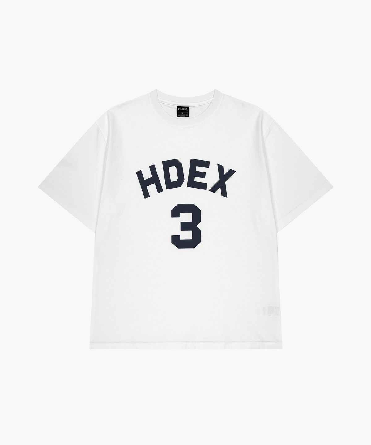 에이치덱스(HDEX) 3 에디션 오버핏 숏 슬리브 (White)