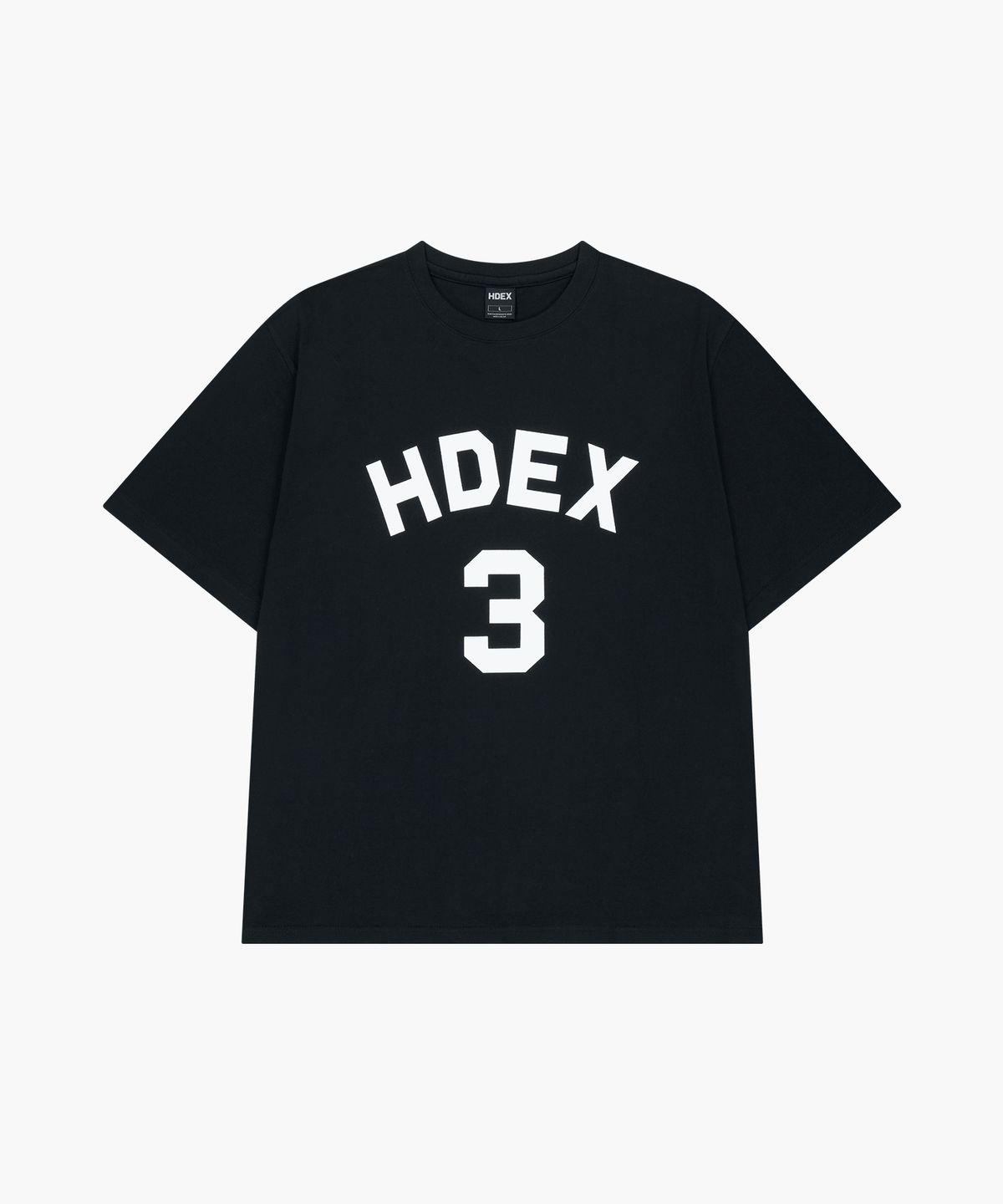 에이치덱스(HDEX) 3 에디션 오버핏 숏 슬리브 (Black)
