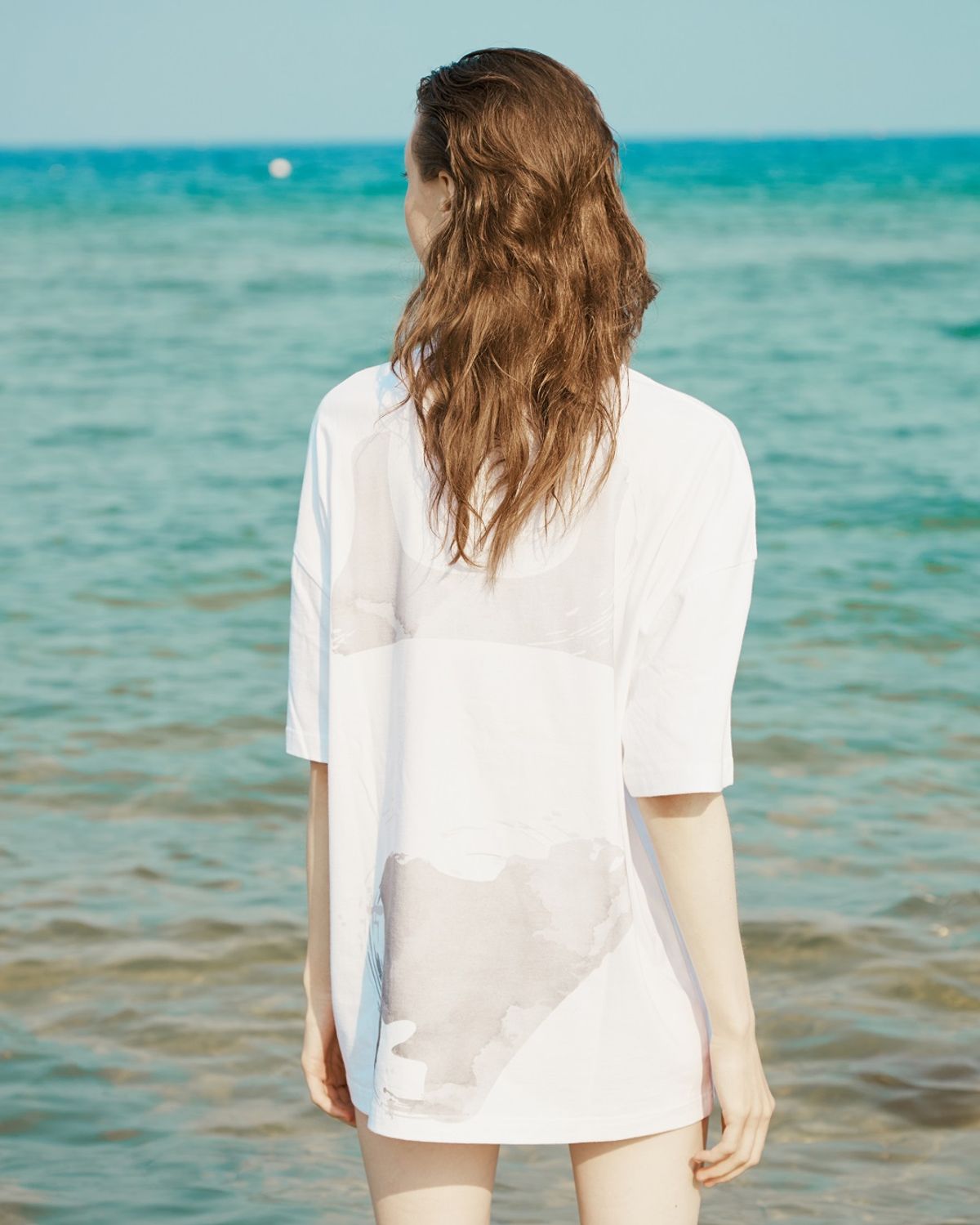 필즈라이크썸머(FEELS LIKE SUMMER) WET BIKINI PRINTED T-SHIRT (LOOSE FIT/UNISEX)