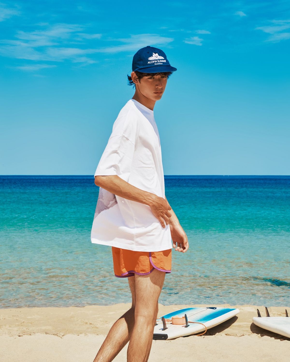 필즈라이크썸머(FEELS LIKE SUMMER) WET BIKINI PRINTED T-SHIRT (LOOSE FIT/UNISEX)