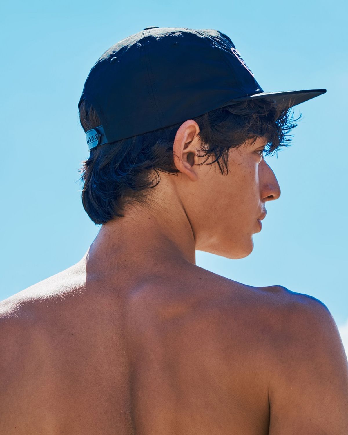 필즈라이크썸머(FEELS LIKE SUMMER) SUMMER VACATION NYLON CAP (BLACK)