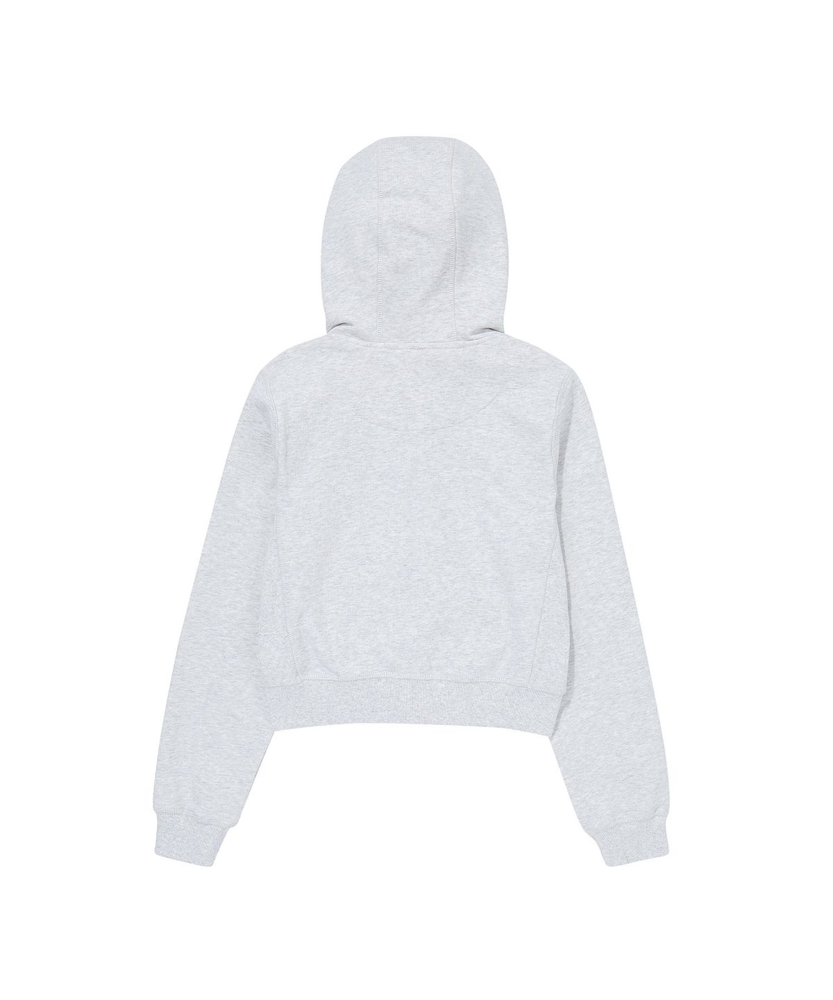 슈퍼드라이(SUPERDRY) W 빈티지 로고 크롭 후드집업 라이트 그레이