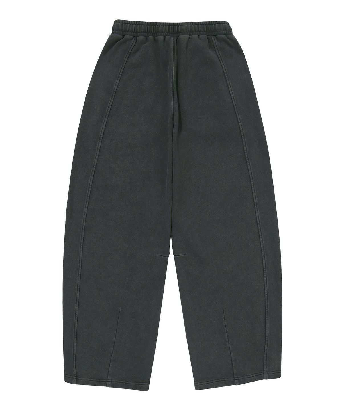 슈퍼드라이(SUPERDRY) W 빈티지 커브드 스웨트 팬츠 다크 그레이