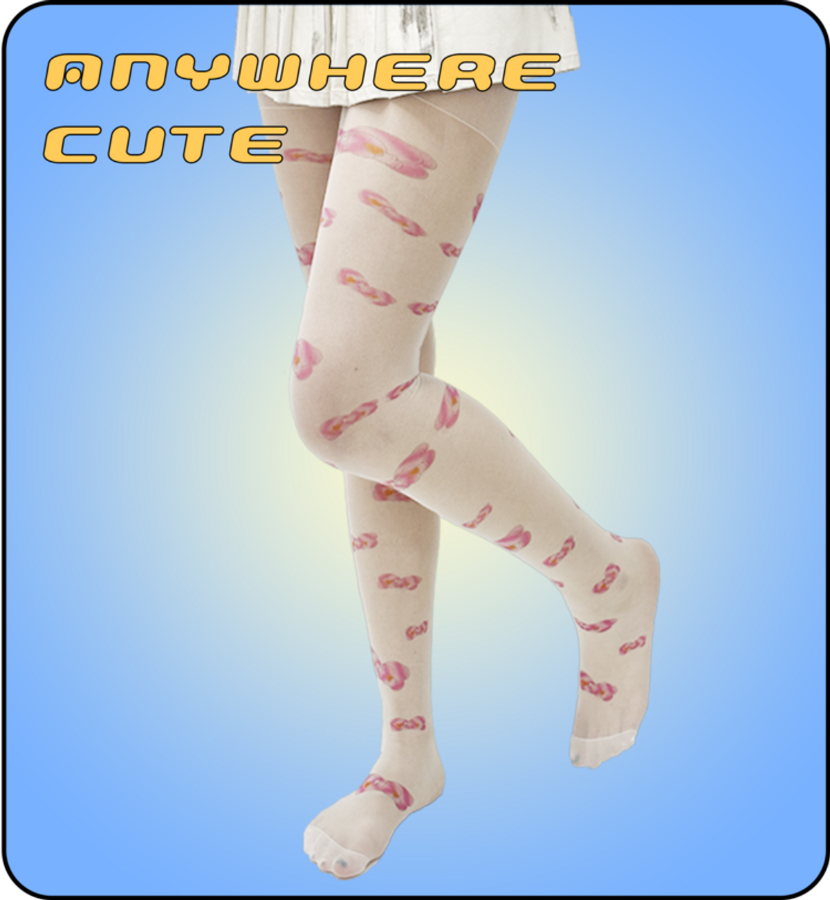 카치스(COTCHS) RIBBON LOGO TIGHTS