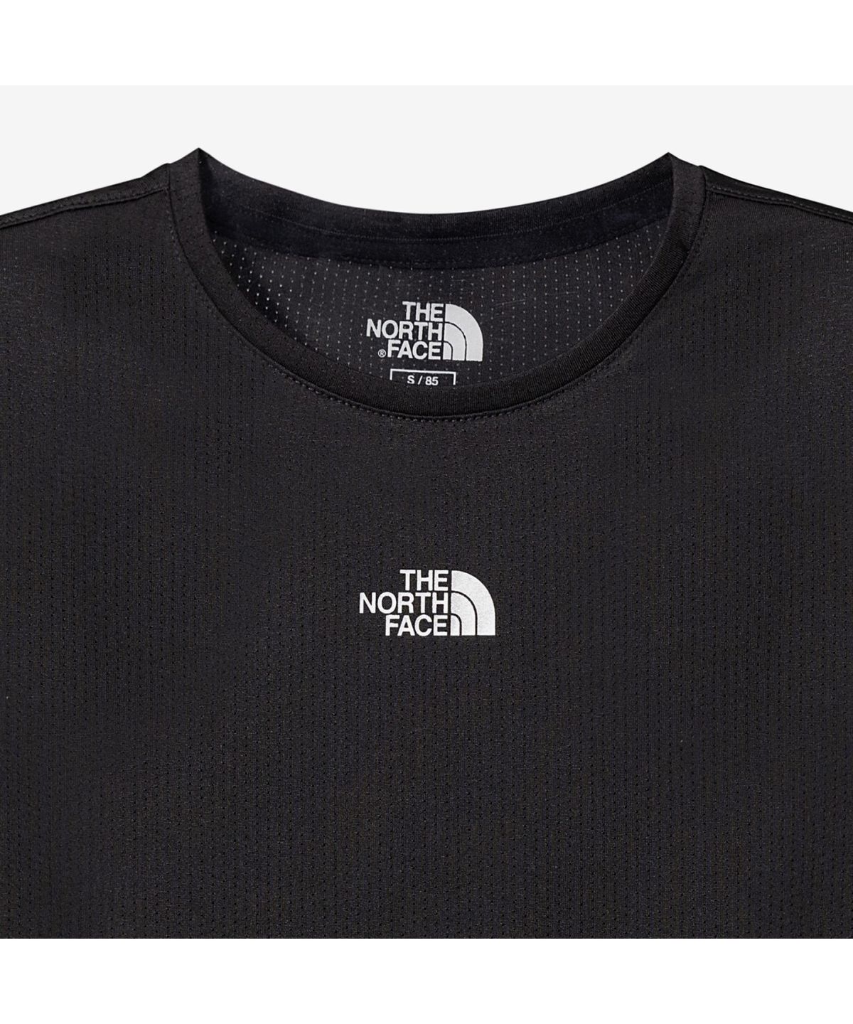 노스페이스(THE NORTH FACE) NT7UR35J 화이트라벨 여성 벤트런 반팔 라운드티_BLACK