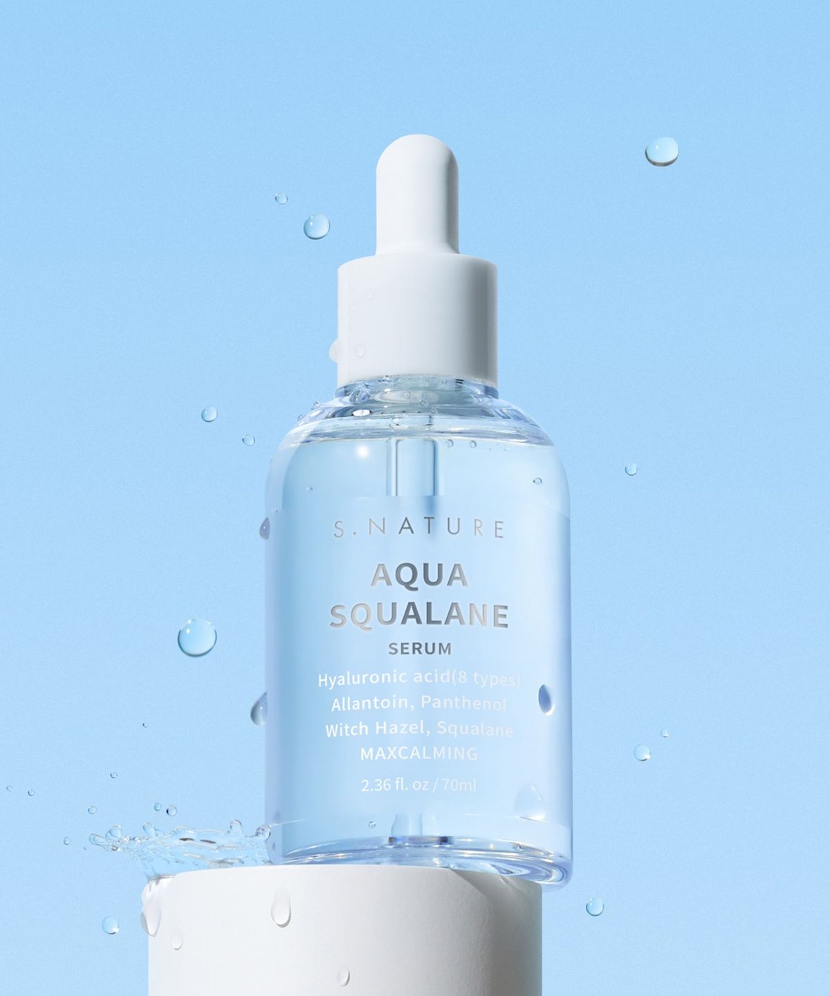 에스네이처(S.NATURE) [2PACK] 아쿠아 스쿠알란 세럼 70ml