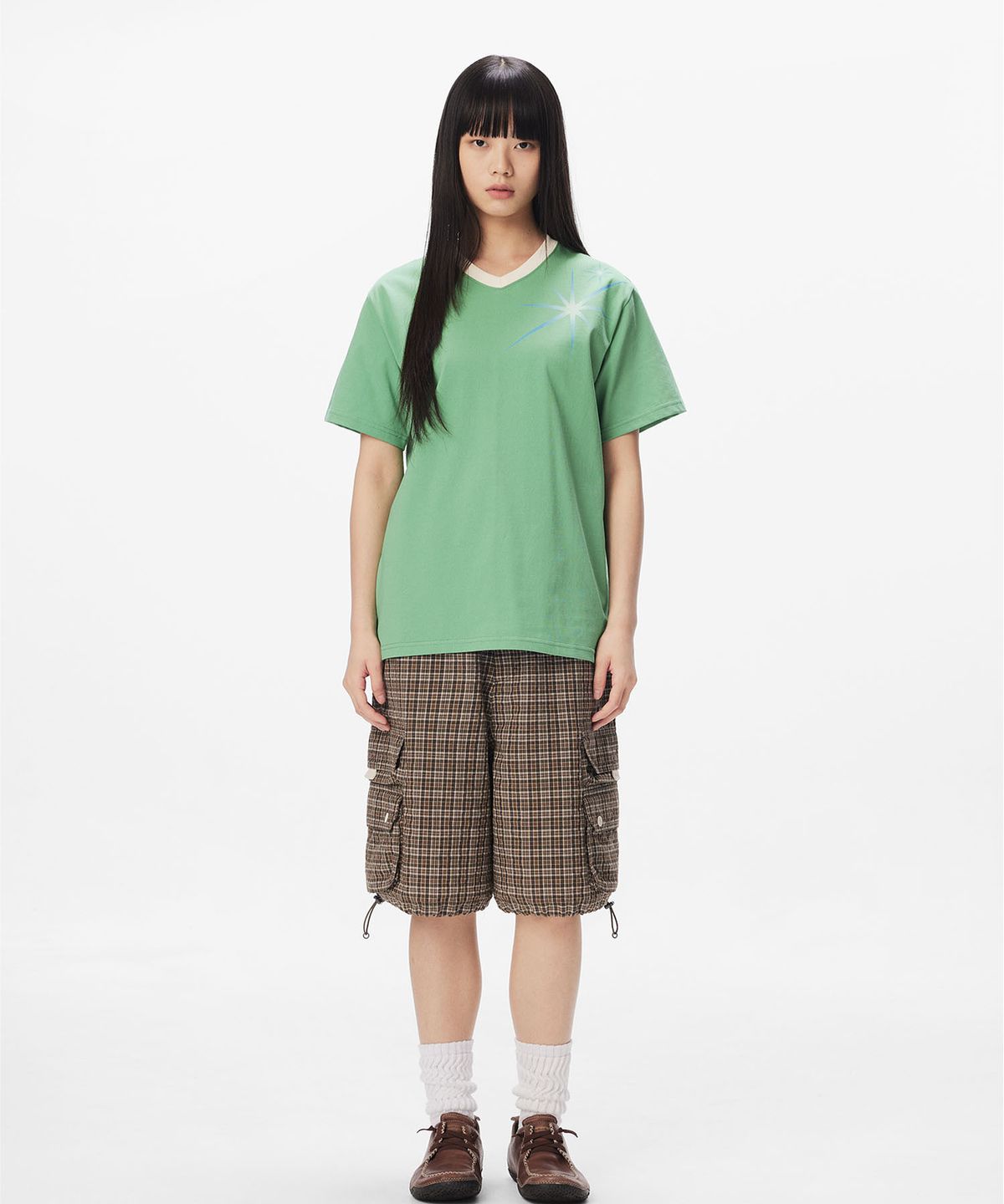썬러브투어(SUNLOVETOUR) Sparkle Tee Green